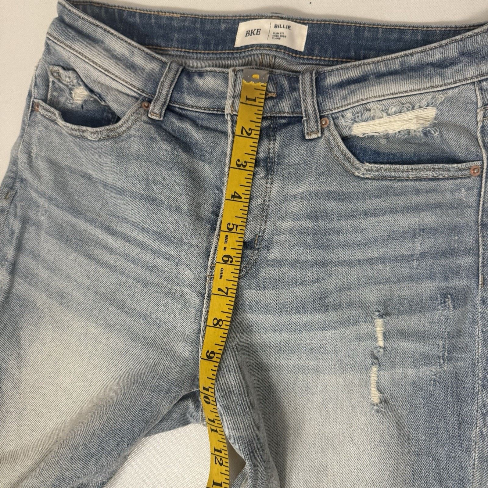 BKE BKE Buckle Billie Bootcut Denim Slim Fit High Rise Western Size 27" / US 4 / IT 40 - 8 Thumbnail