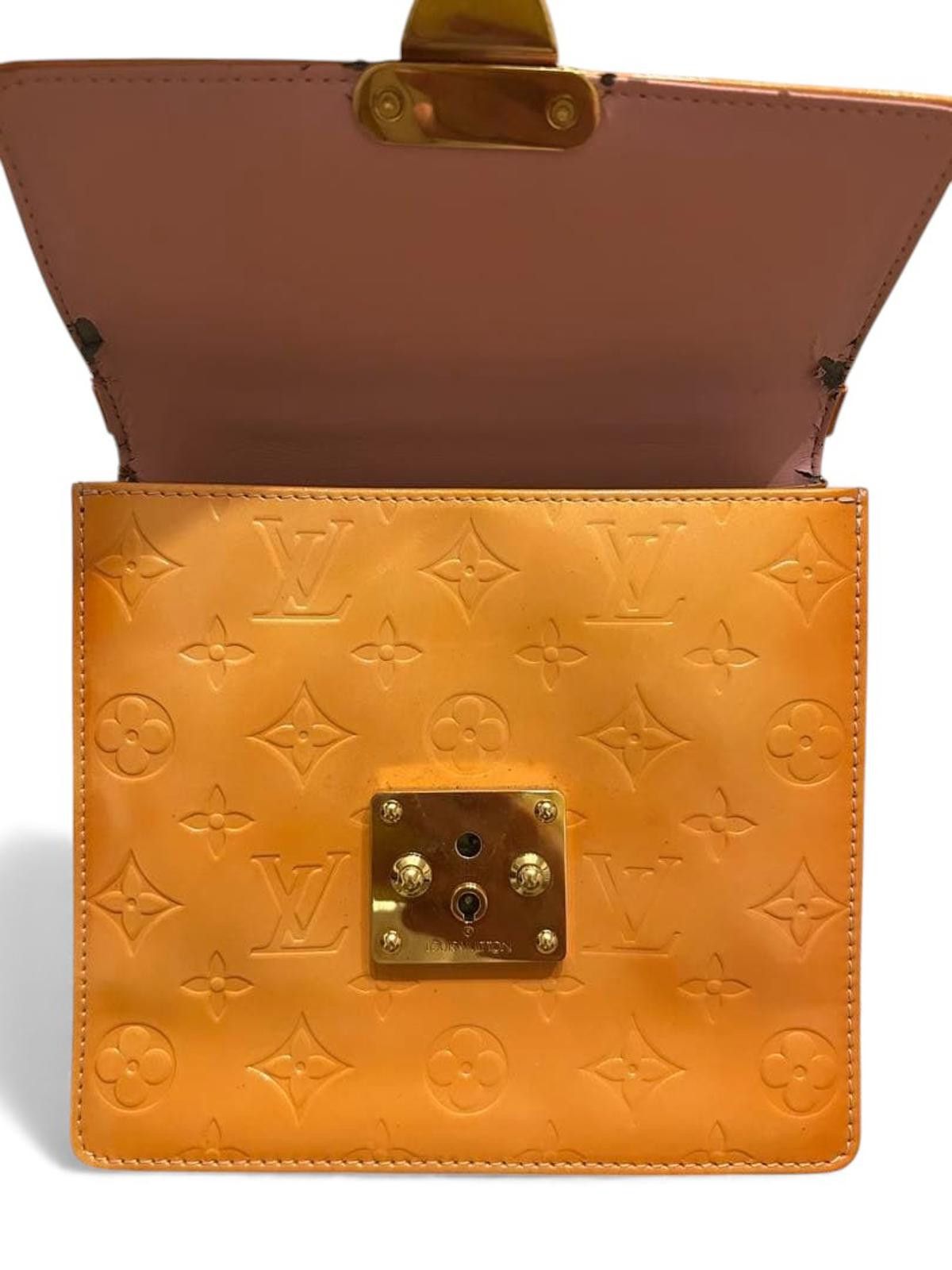 Louis Vuitton Louis Vuitton - Monogram Vernis Leather Top Handle Bag Size ONE SIZE - 9 Thumbnail