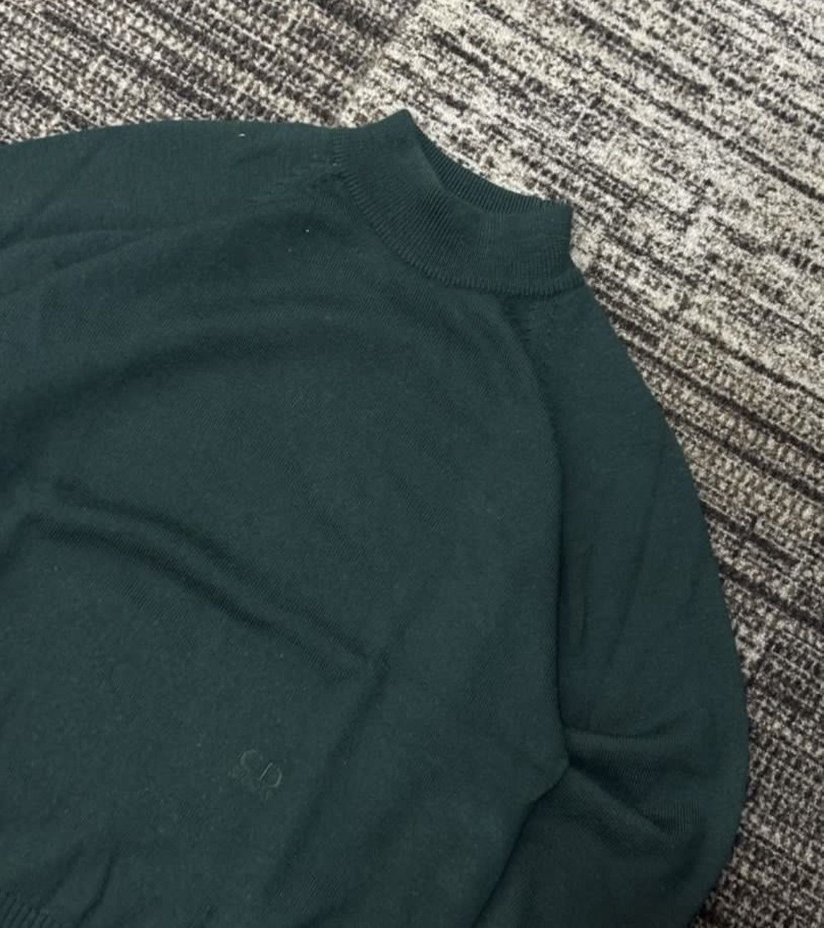 Christian Dior Monsieur 90s Vintage Christian Dior Sports Turtleneck Knitwear Size US M / EU 48-50 / 2 - 2 Thumbnail