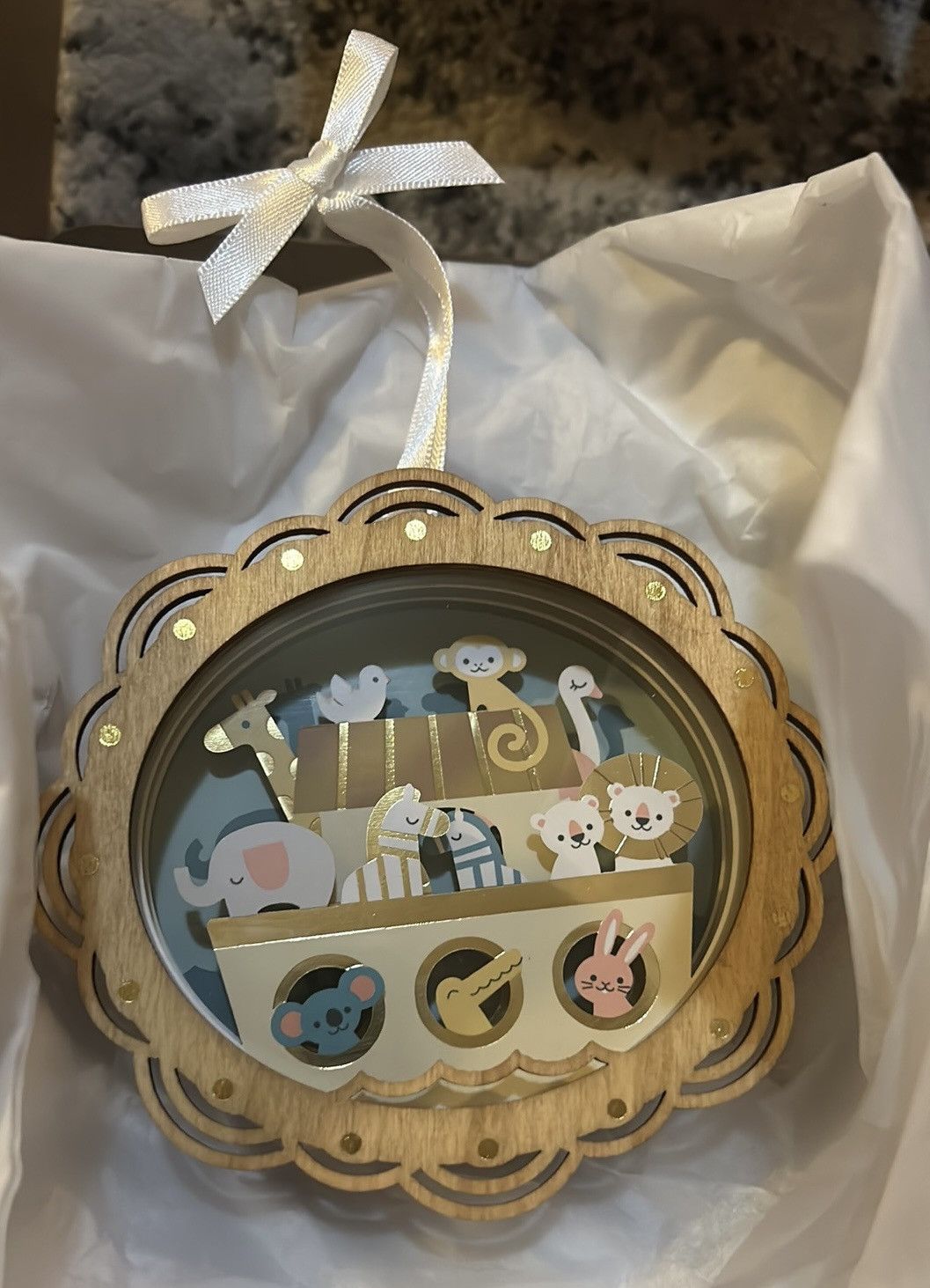 Other Hallmark Keepsake Noah's Ark Christmas Tree Ornament 2024 Size ONE SIZE - 3 Thumbnail