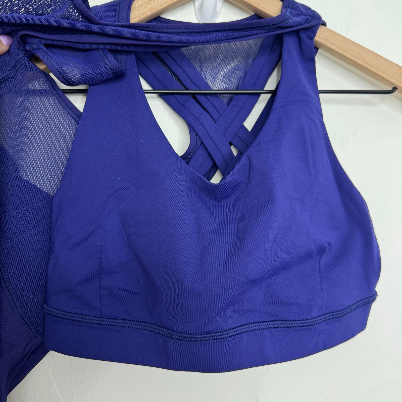 Lululemon Lululemon Fast As Light 2-In-1 Tank Emperor Blue Size 6 Size M / US 6-8 / IT 42-44 - 3 Thumbnail