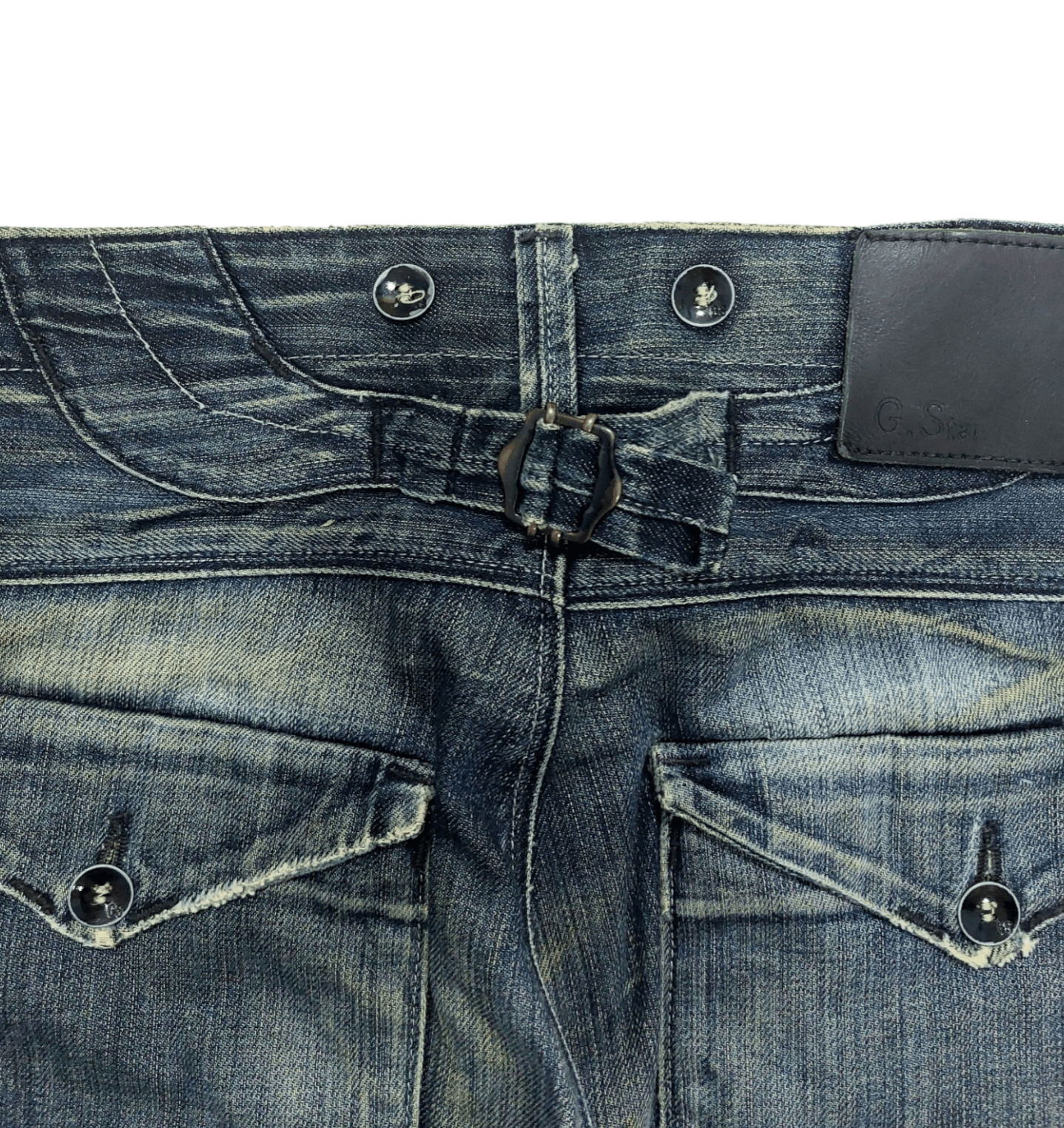 G Star Raw Y2K Rusty Distressed Denim