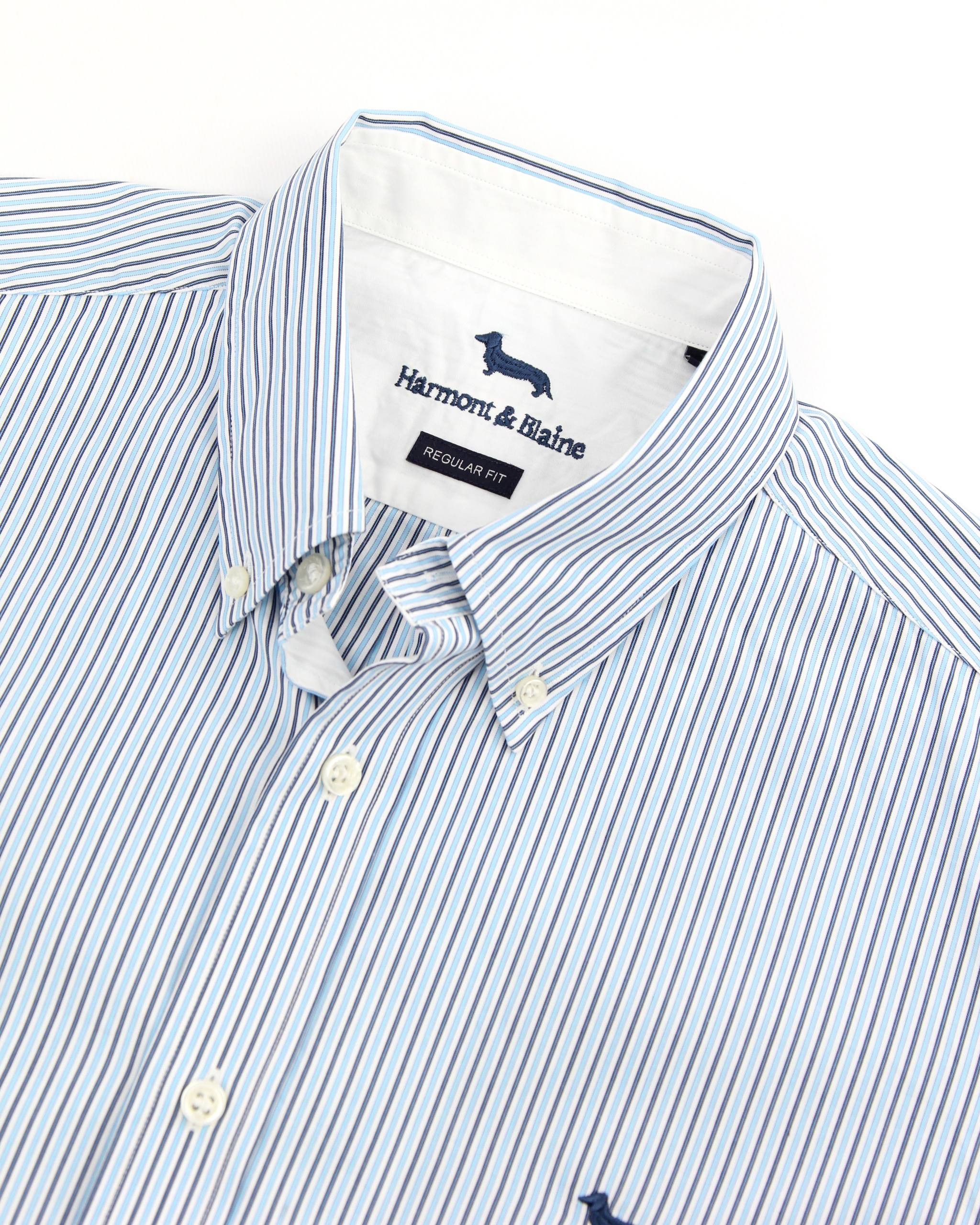 Harmont & Blaine HARMONT&BLAINE Striped shirt with logo Size US XL / EU 56 / 4 - 8 Thumbnail