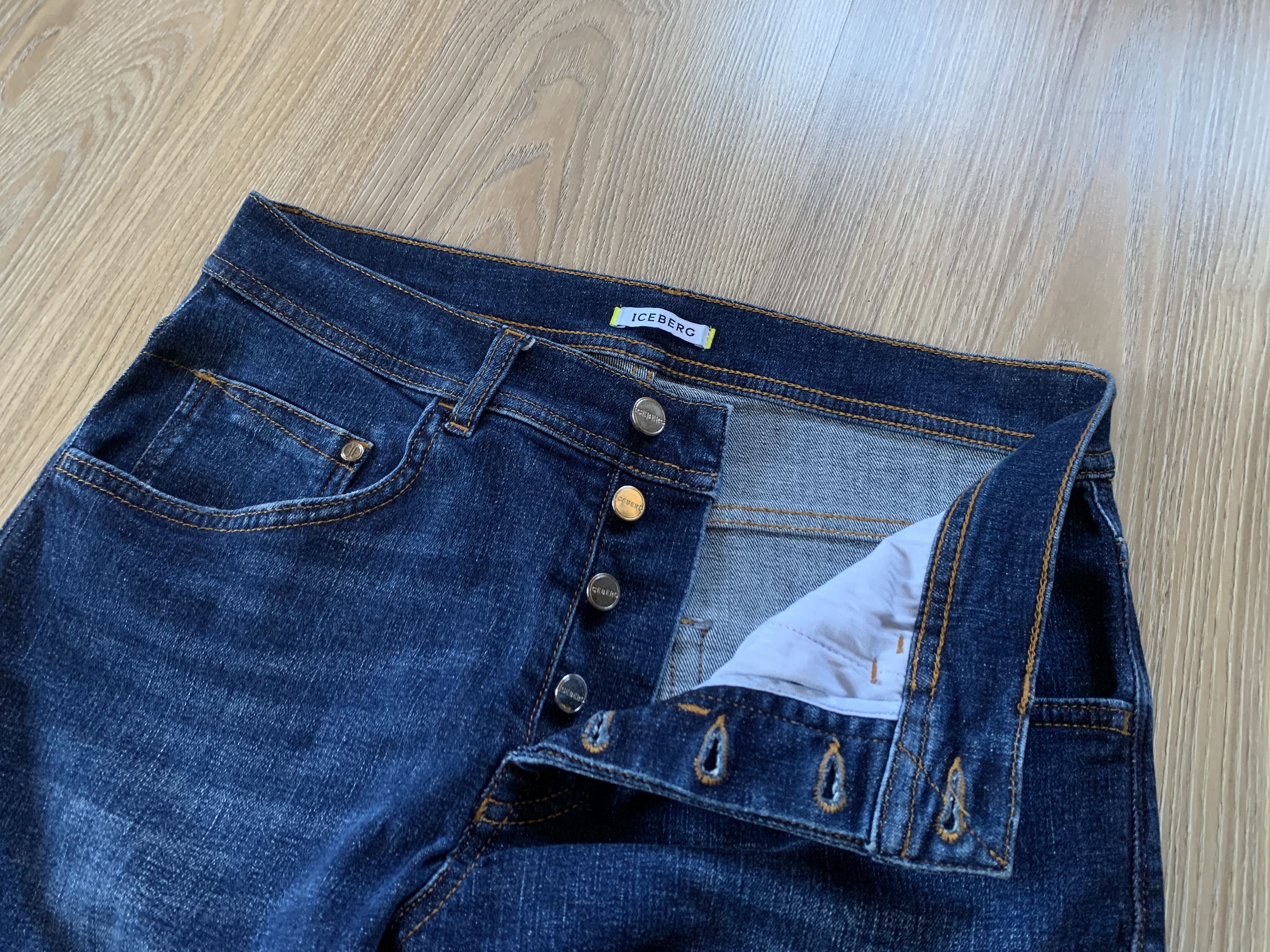 Iceberg Iceberg Blue Denim Jeans Size US 28 / EU 44 - 5 Thumbnail