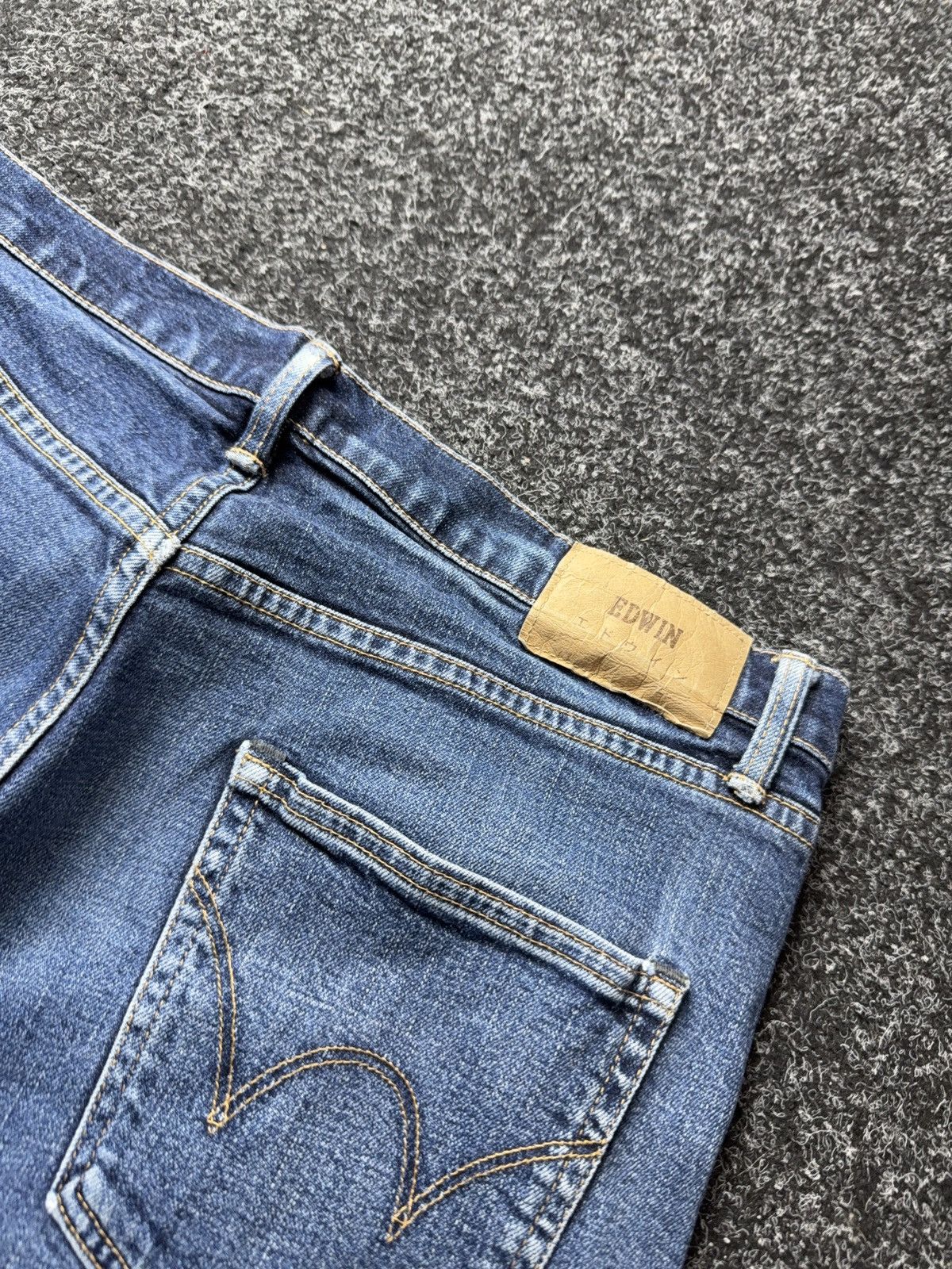 Edwin Vintage 00s Edwin Men’s Vintage Wash Japanese Denim Jeans Size US 36 / EU 52 - 20 Thumbnail