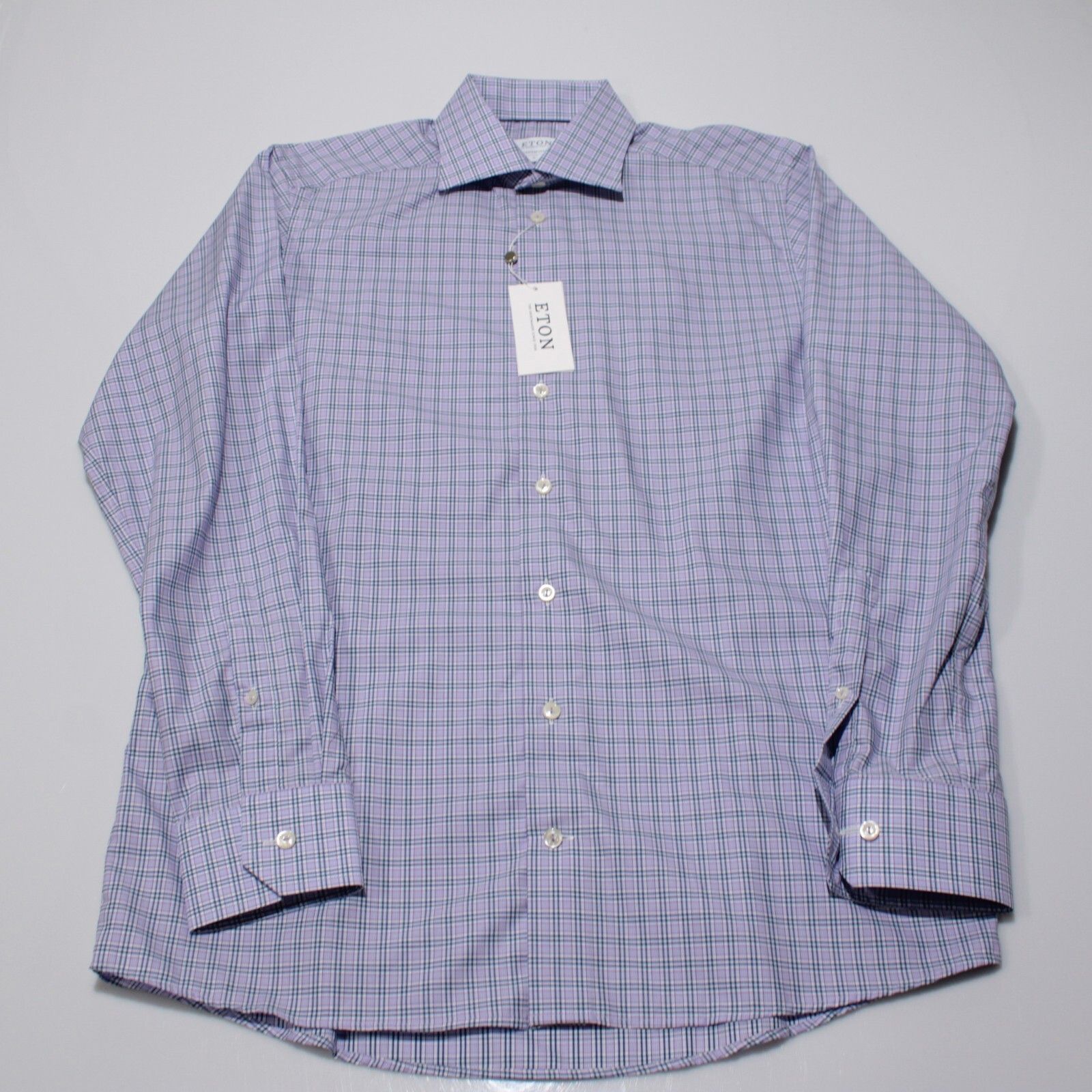 Eton Eton New with tags Shirt Size M US In Purple Size US M / EU 48-50 / 2 - 3 Thumbnail