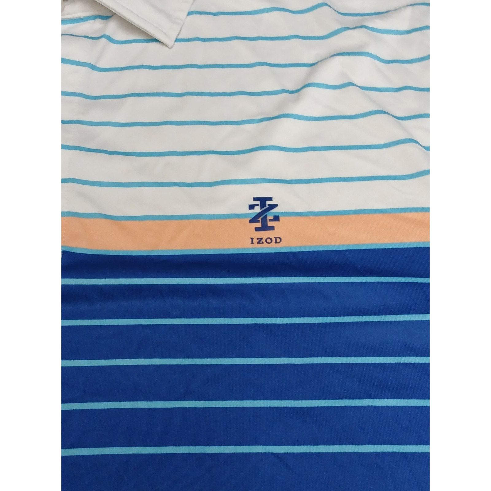 Izod Izod (2XL) Golf Stretch Multicolor Button Collar Dress Shirt Size US XXL / EU 58 / 5 - 4 Thumbnail