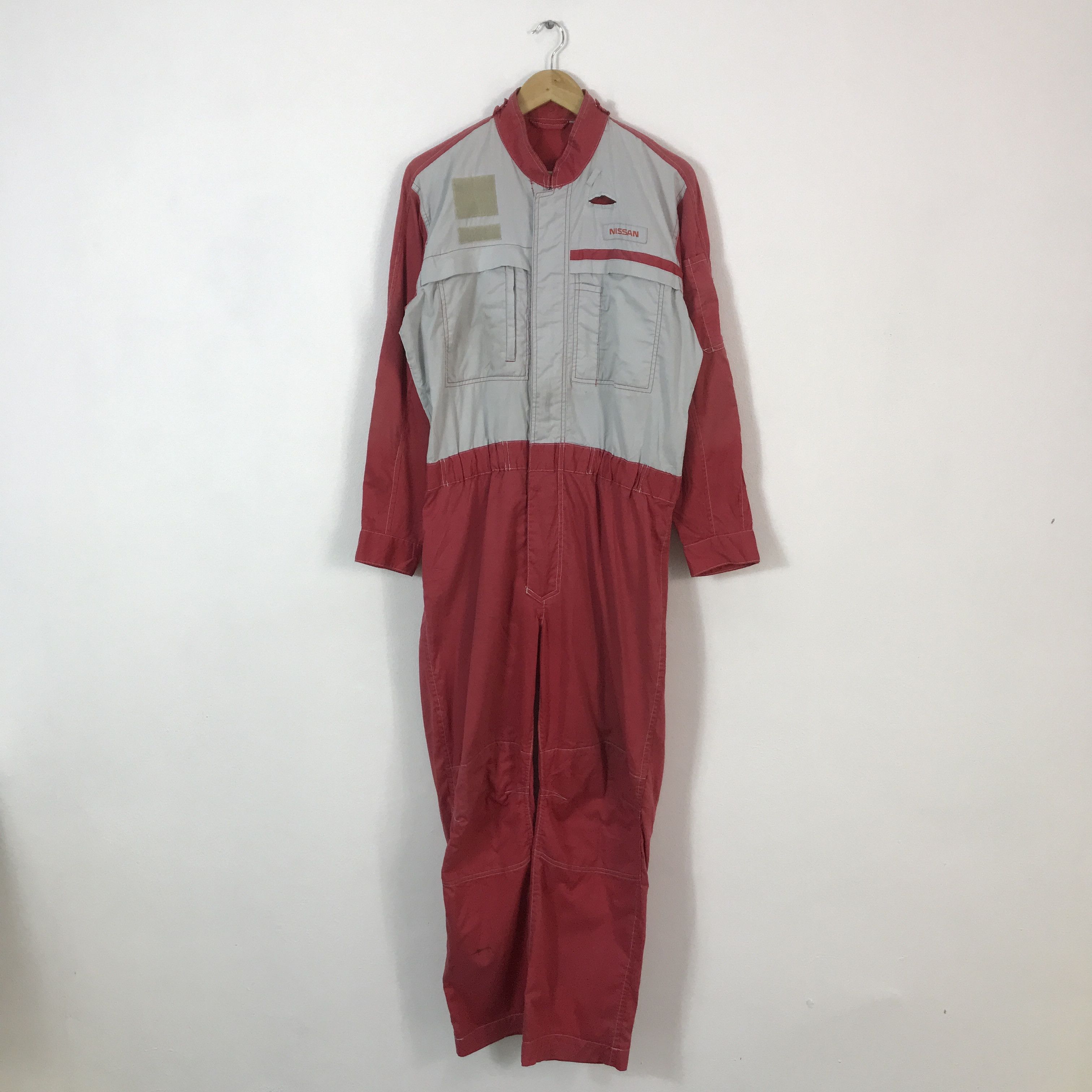 Japanese Brand Vintage Nissan Racing Coverall Japanese jacket Size US L / EU 52-54 / 3 - 2 Thumbnail