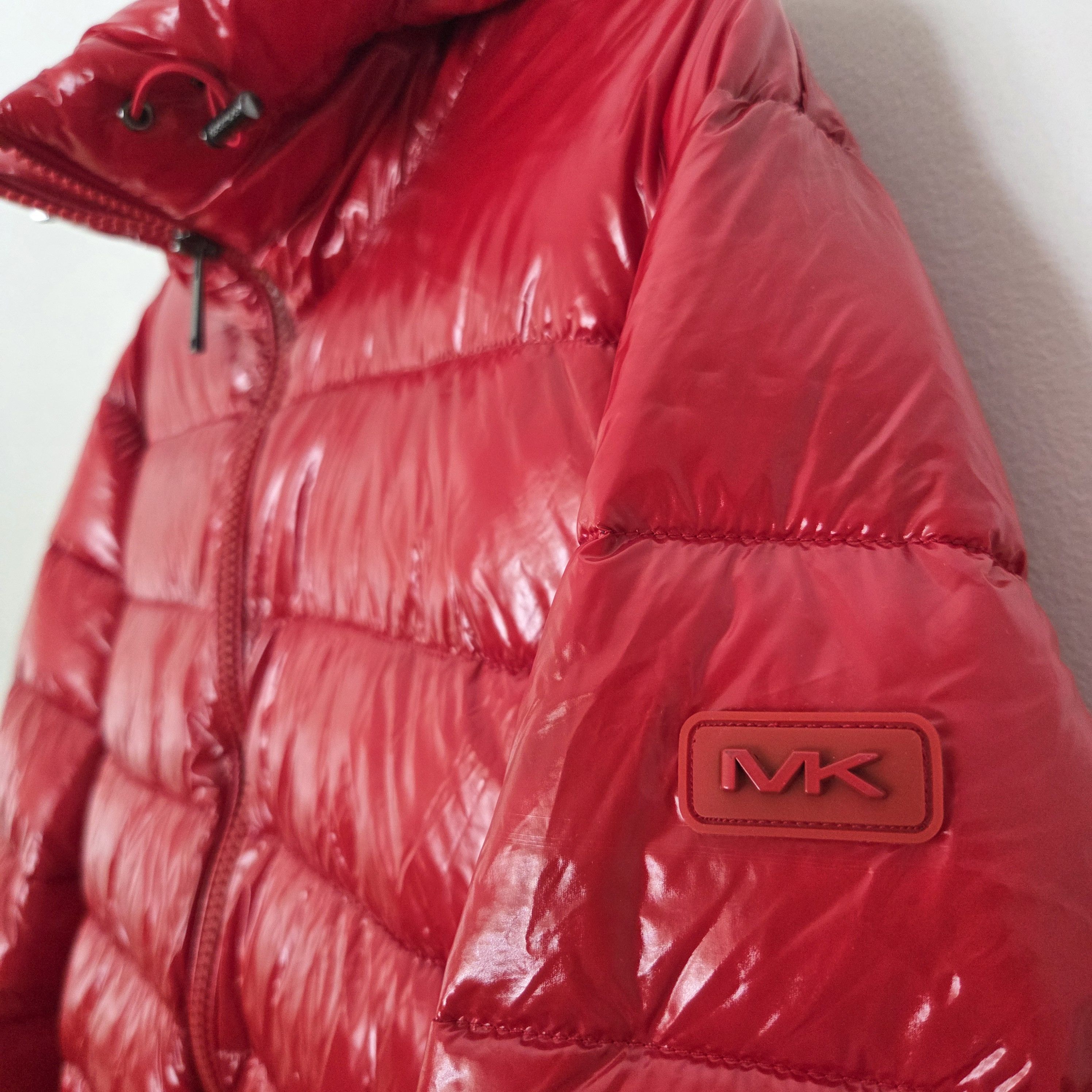Michael Kors MICHAEL KORS Puffer Insulated Shine Red Jacket Size L Size US L / EU 52-54 / 3 - 4 Thumbnail
