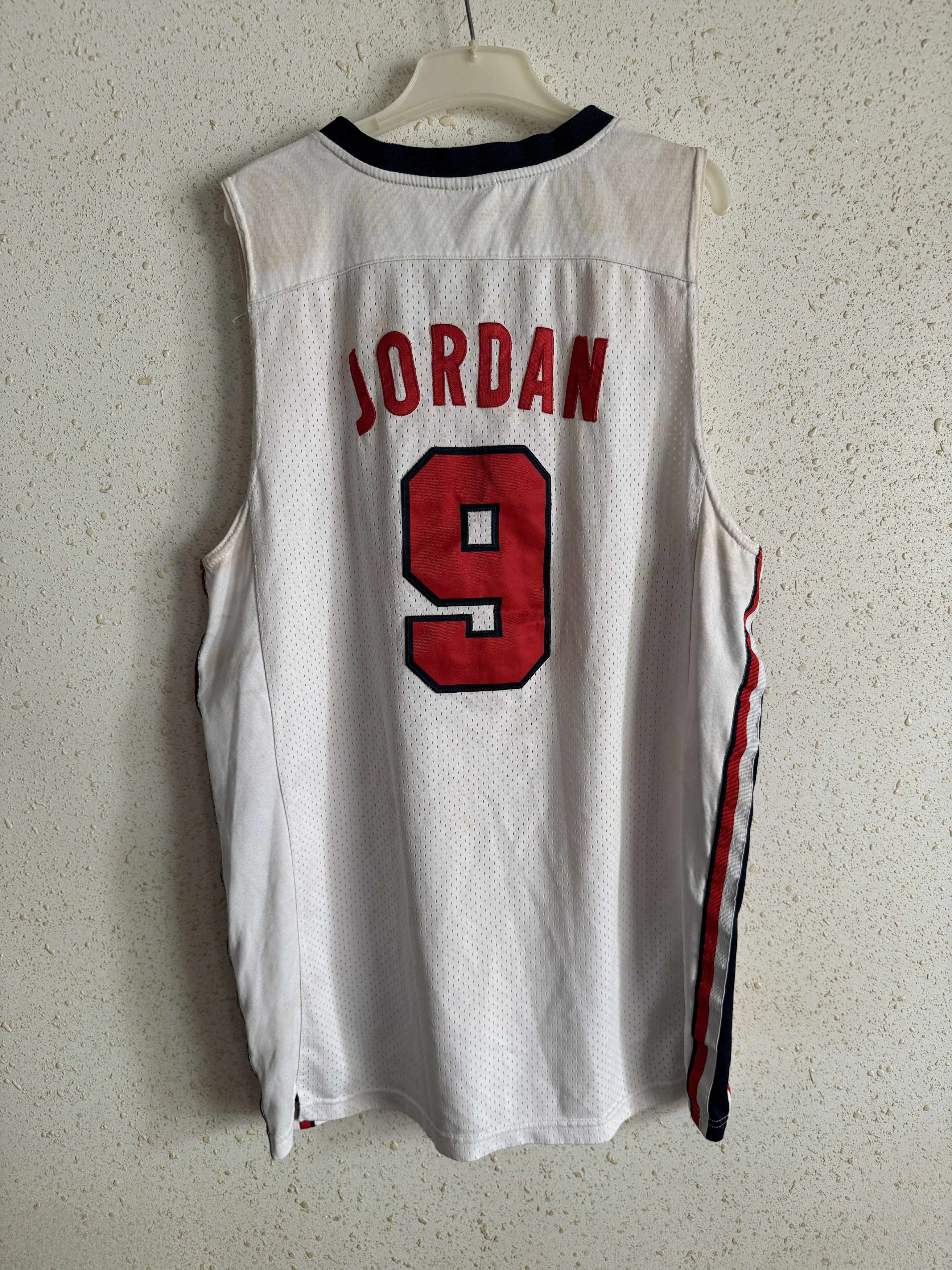 Nike USA Olympics Michael Jordan #9 Jersey Size US XL / EU 56 / 4 - 2 Thumbnail
