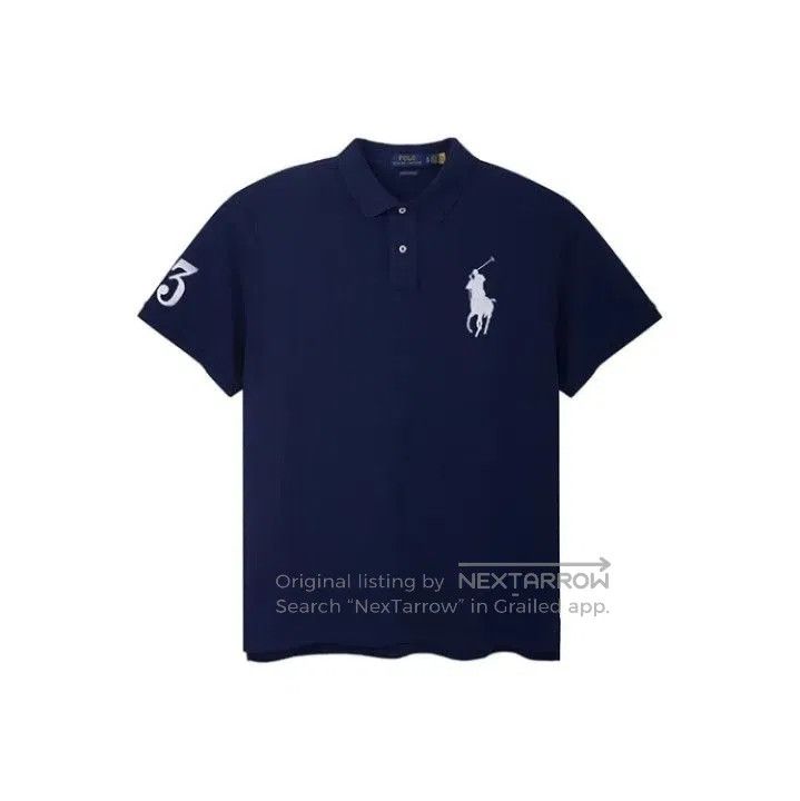 Polo Ralph Lauren Polo Ralph Lauren SS22 Logo Embroidered Cotton Polo Shirt. Size US M / EU 48-50 / 2 - 1 Thumbnail