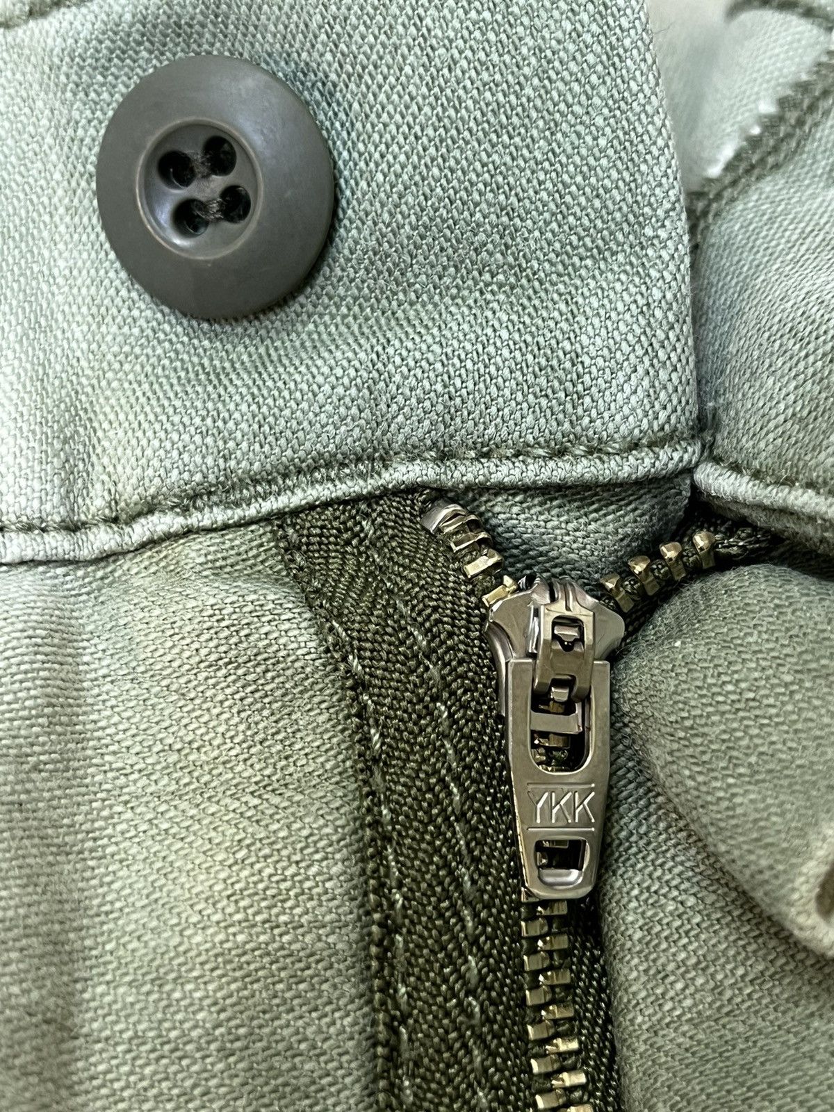 Toyo Enterprises VINTAGE GUNG HO USA MILITARY FATIGUE BAKER FADED PANTS Size US 35 - 10 Thumbnail