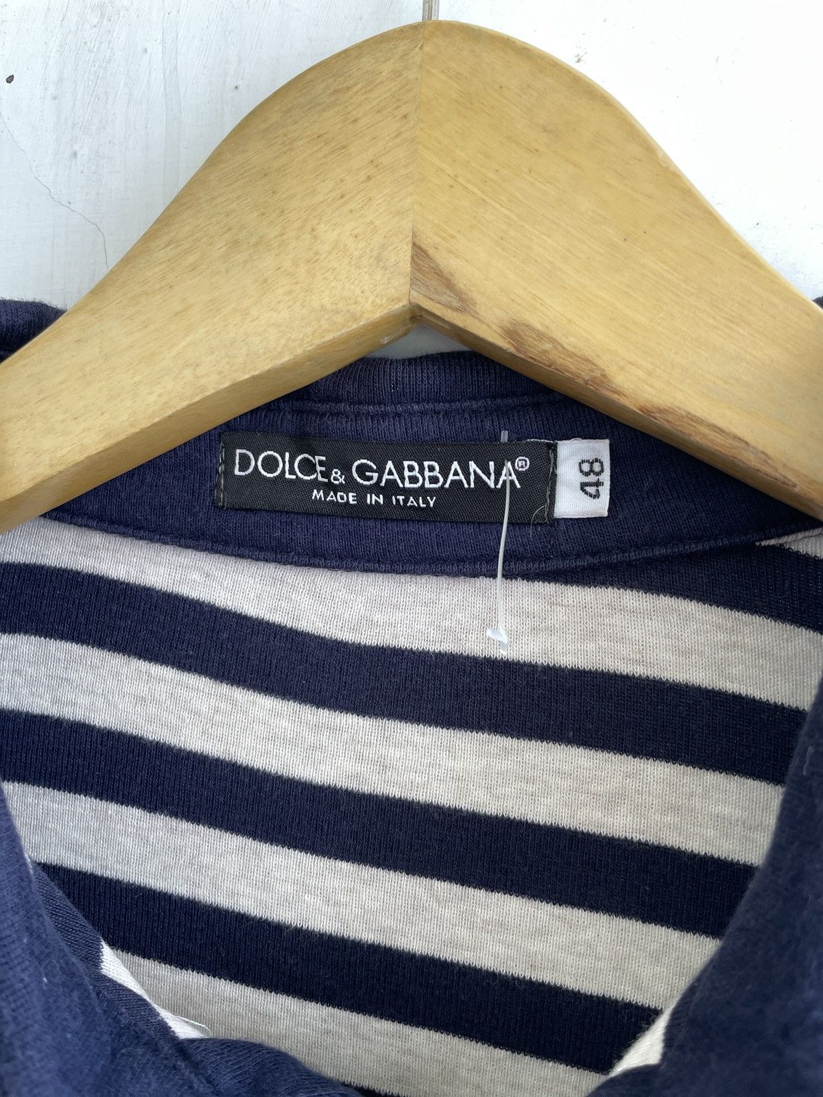 Dolce & Gabbana DOLCE & GABBANA LONG SLEEVE POLO TSHIRT Size L / US 10 / IT 46 - 4 Thumbnail