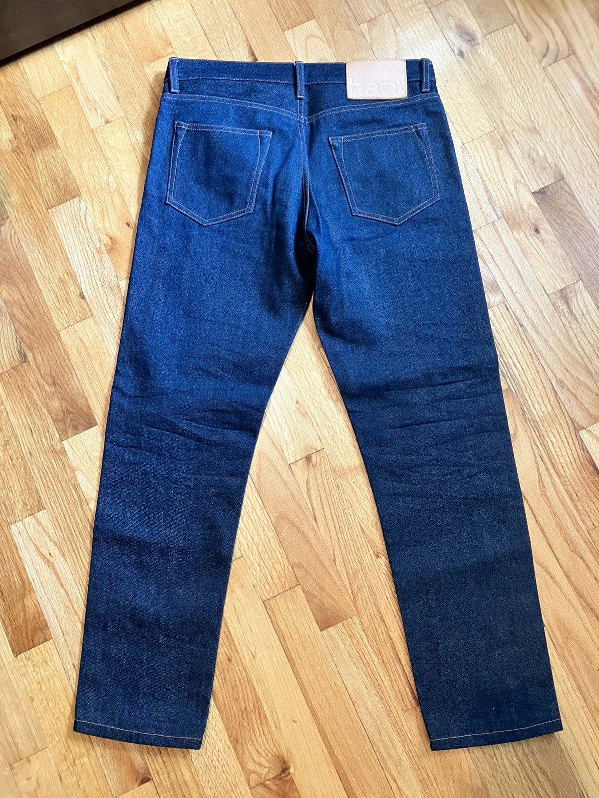 Han Kjobenhavn Raw Selvedge Denim Jeans Size US 30 / EU 46 - 5 Thumbnail