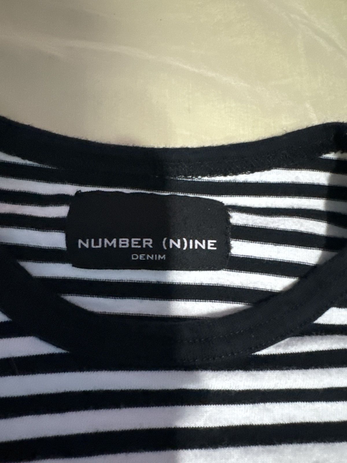 Number (N)ine Number (N)ine long sleeve striped shirt Size US M / EU 48-50 / 2 - 3 Thumbnail