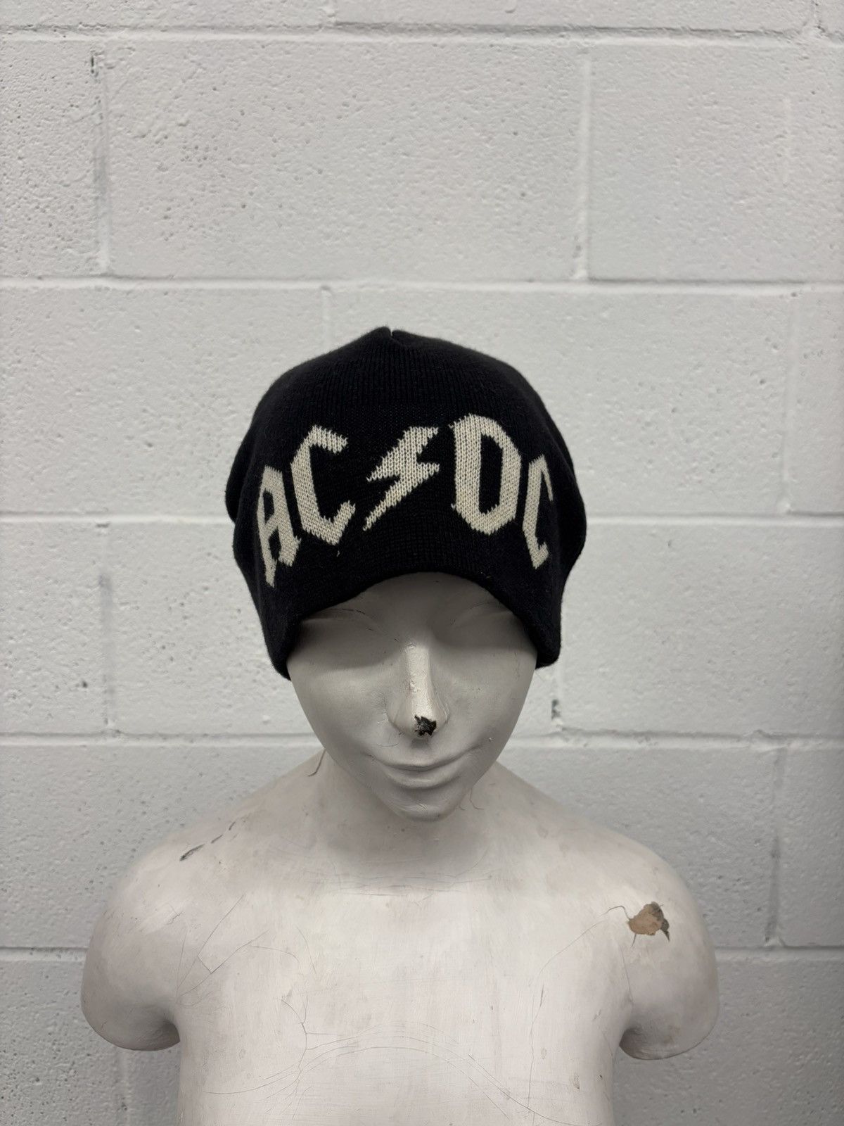 AC/DC × Band Tees × Vintage Y2K AC/DC beanie Size ONE SIZE - 1 Thumbnail