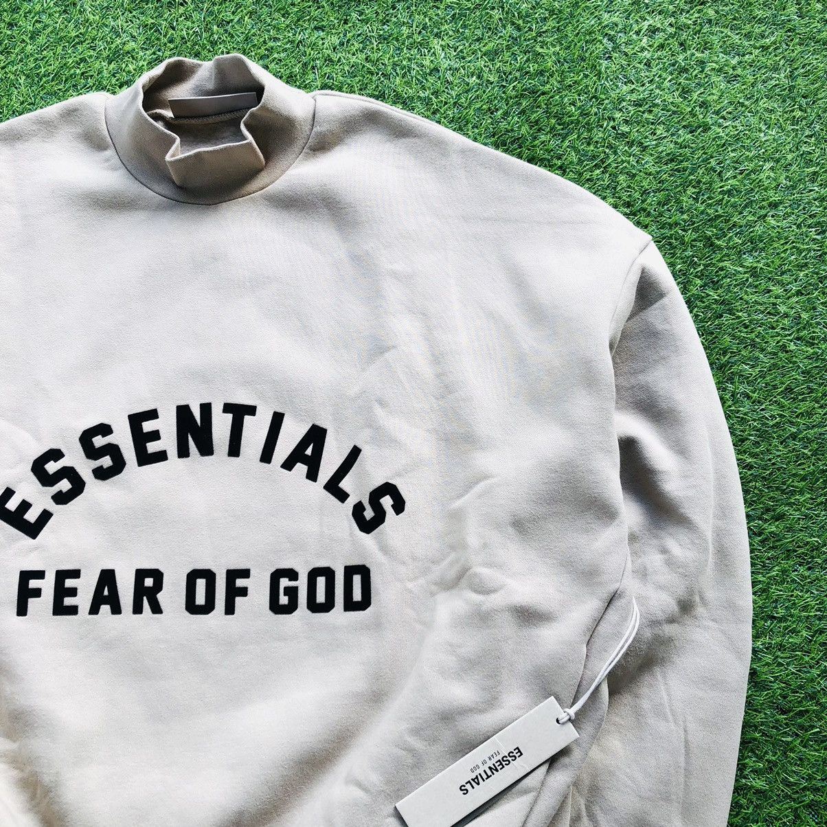 Essentials × Fear of God Fear of God Essentials FW23 Dusty Beige Crewneck Size US XXL / EU 58 / 5 - 3 Thumbnail
