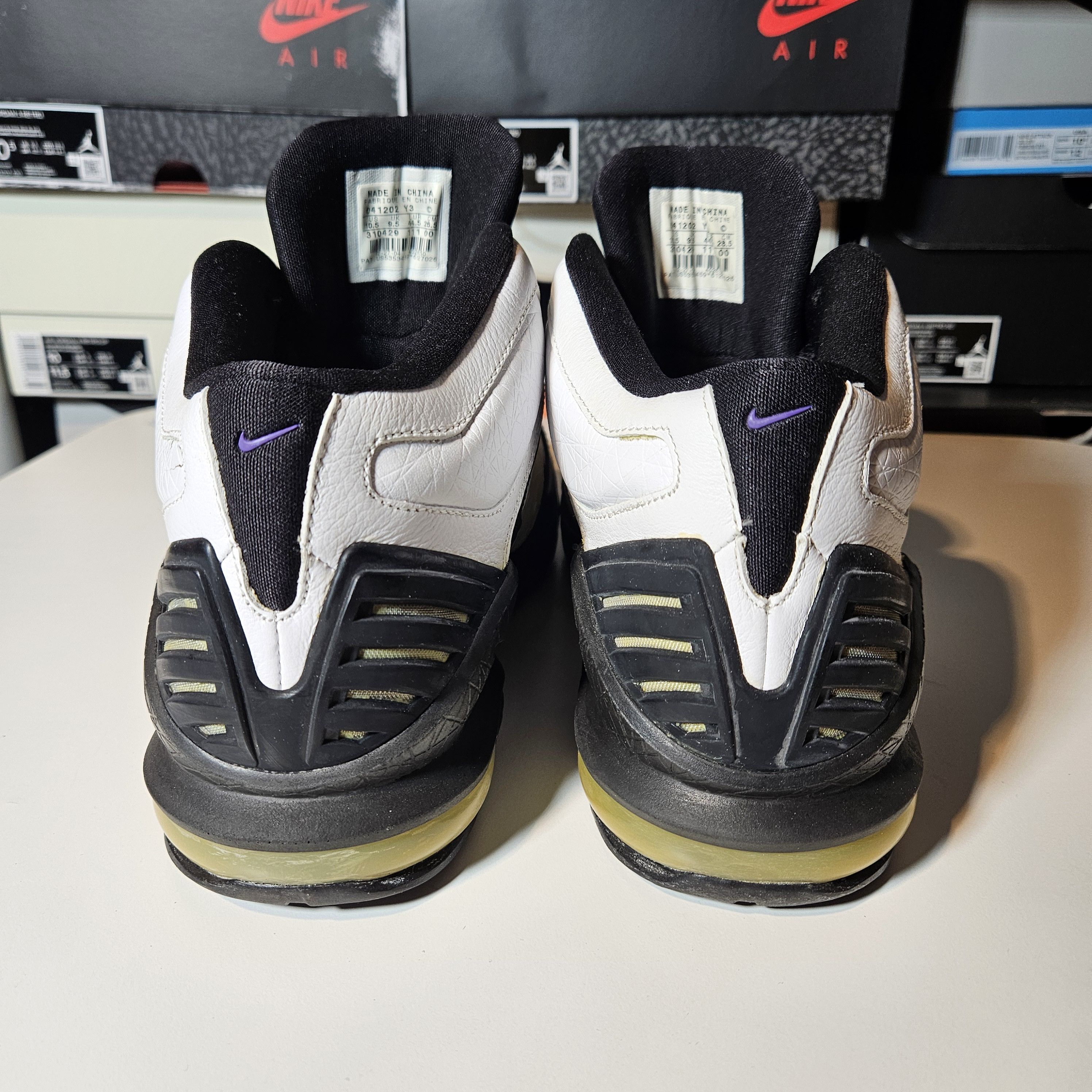 Nike Air Force Operate White-Black 2005 310429111 Sz 10.5 Size US 10.5 / EU 43-44 - 4 Thumbnail