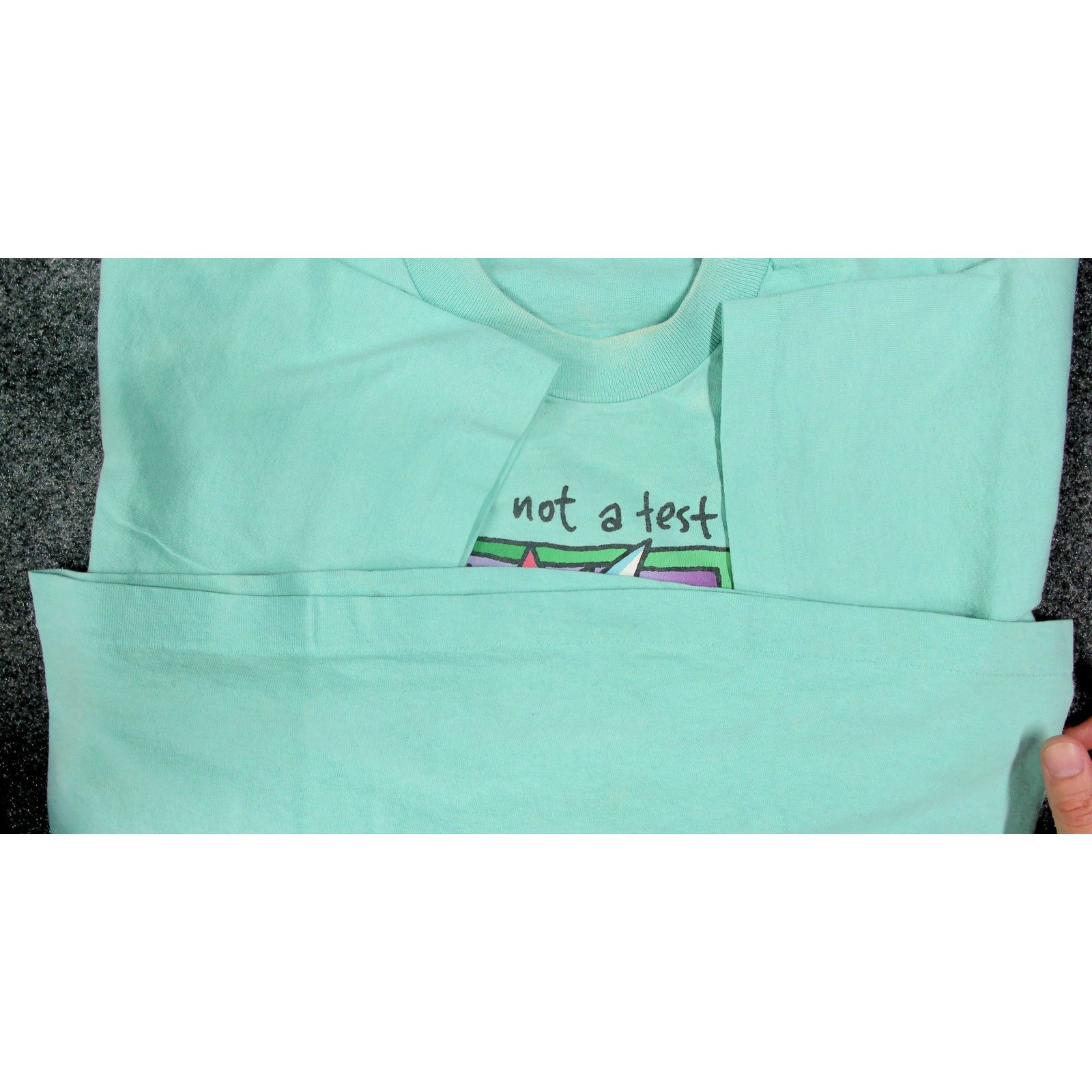 Vintage Vintage 1988 Jim Benton Single Stitch "Attitude Cat" Tee Size L / US 10 / IT 46 - 16 Thumbnail