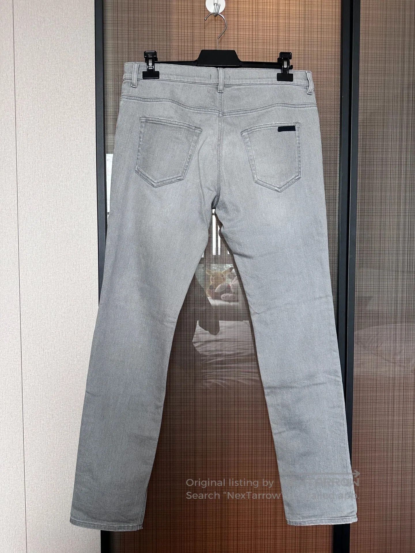 Prada prada men's casual gray jeans. Size US 34 / EU 50 - 2 Thumbnail