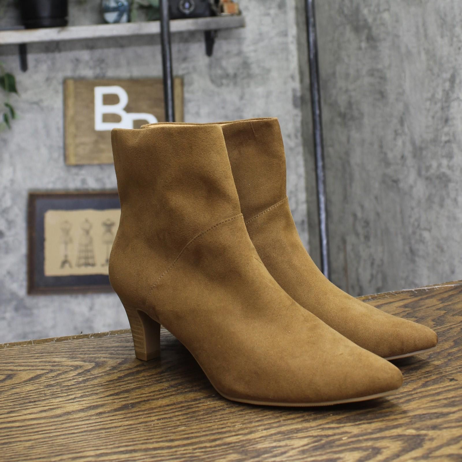 Other Universal Thread Frances Ankle Boots 88744369 Brown 9.5m Size US 9.5 / IT 39.5 - 1 Thumbnail