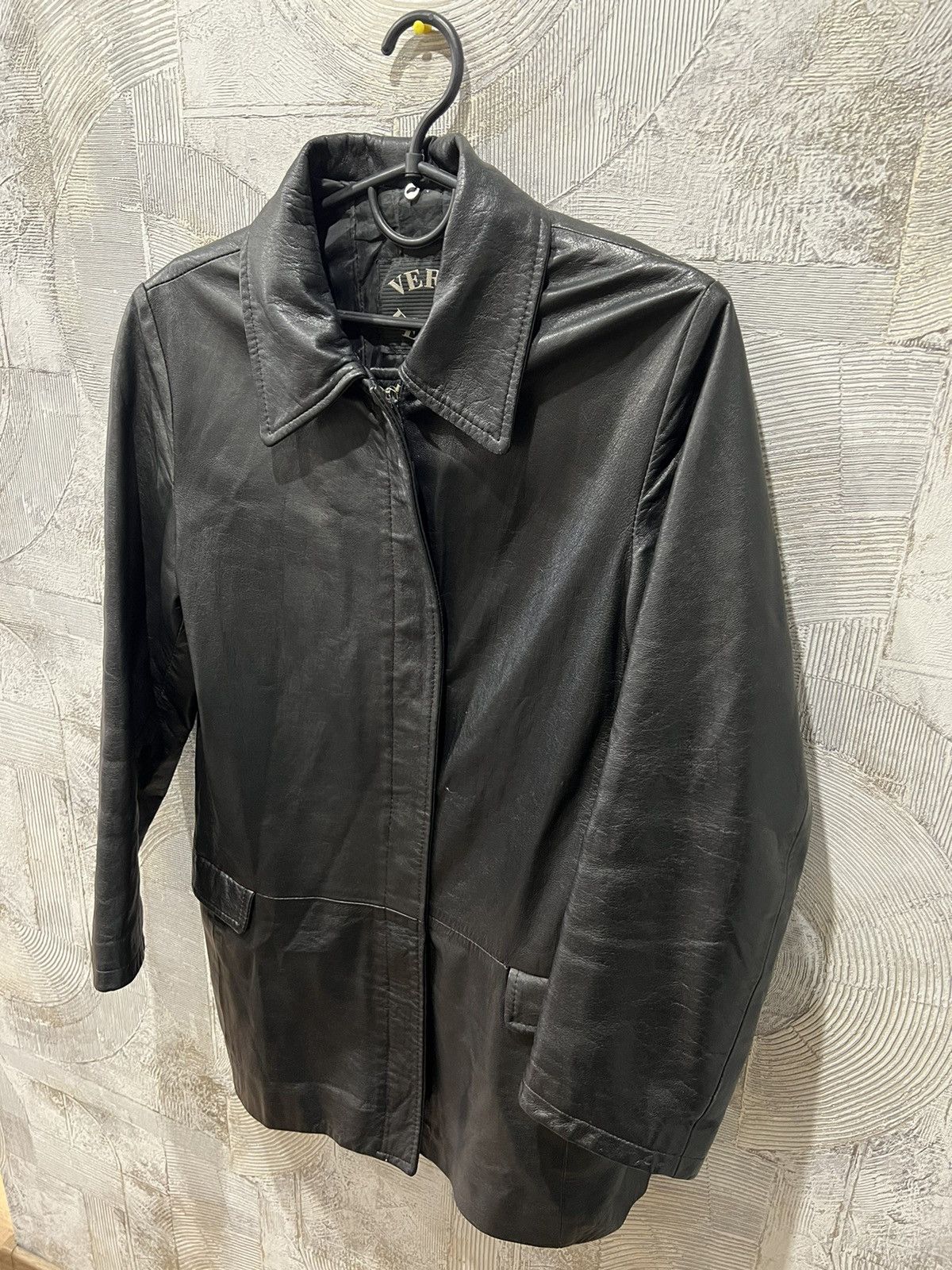 Genuine Leather × Vera Pelle Vera Pelle Real Leather Vintage Jacket Italy Soft Size US M / EU 48-50 / 2 - 2 Thumbnail