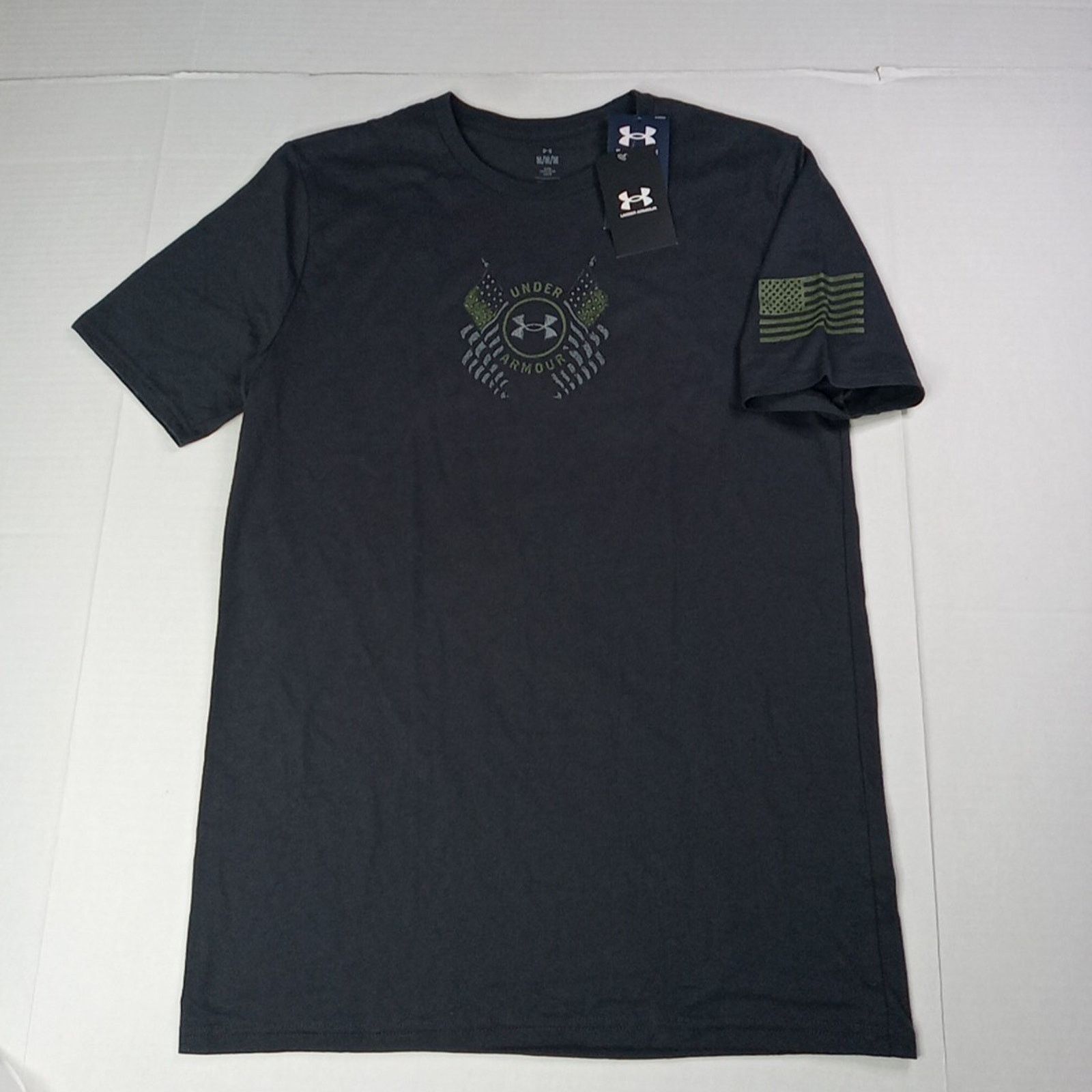 Under Armour Under Armour Military Graphic Tee Men's M Freedom T-Shirt Size US M / EU 48-50 / 2 - 2 Thumbnail