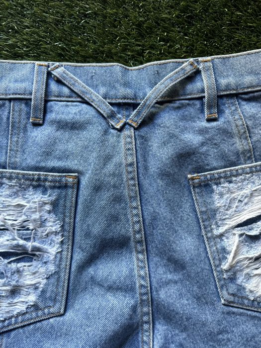Menace menace los angeles skull denim grailed