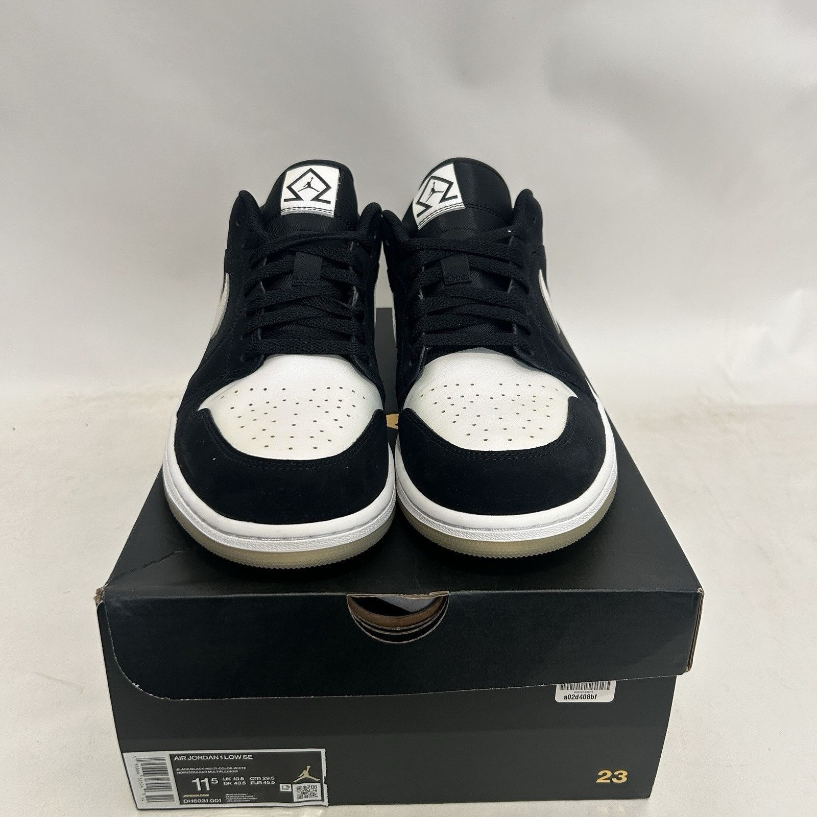 Nike Nike Air Jordan 1 Low SE Retro “Diamond Shorts” Size US 11.5 / EU 44-45 - 2 Thumbnail