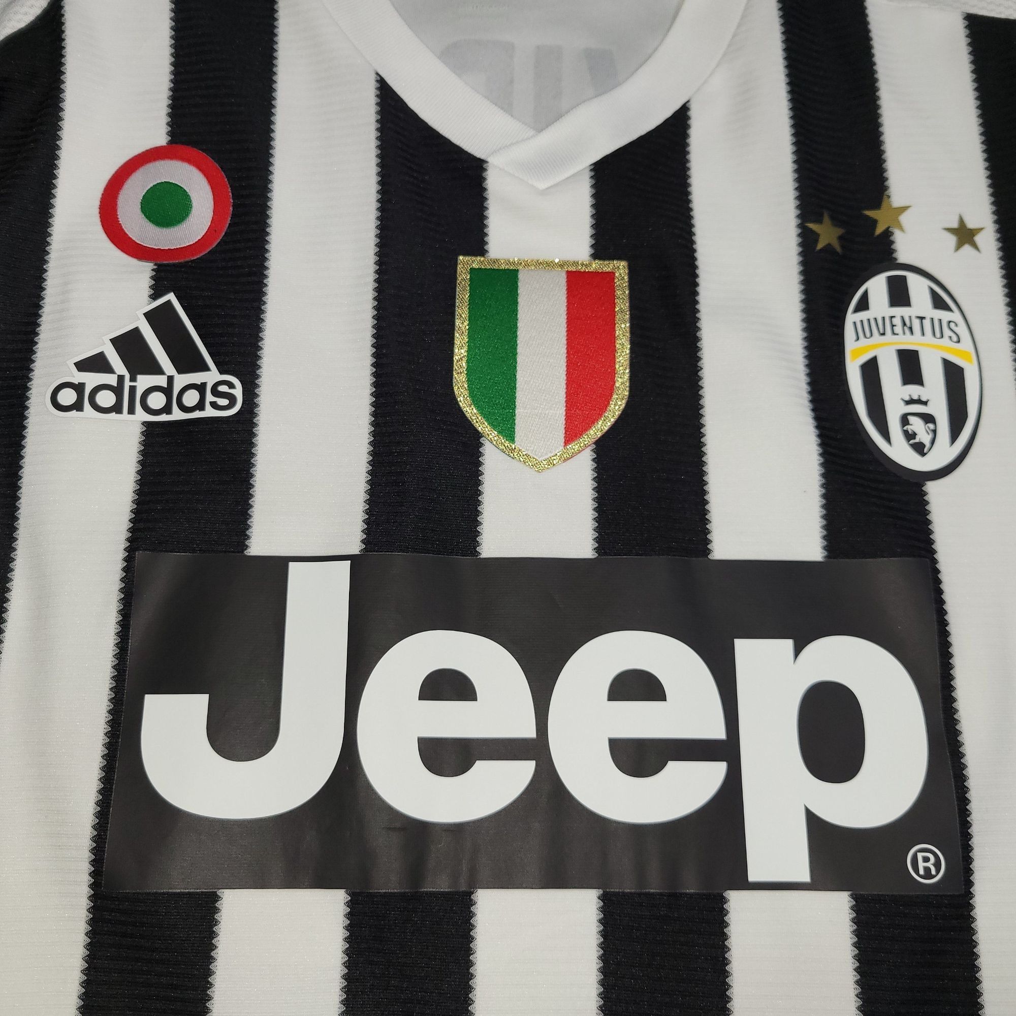 Adidas Vidal Juventus 2015 2016 PLAYER ISSUE Home Soccer Jersey L Size US L / EU 52-54 / 3 - 3 Thumbnail