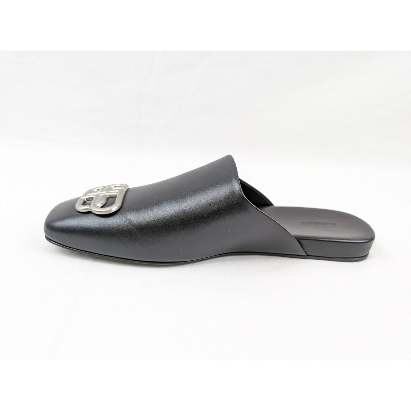 Balenciaga o1rshd1 Q:3 / Cosy BB Mules in Black/Nikel Size US 10 / EU 43 - 7 Thumbnail