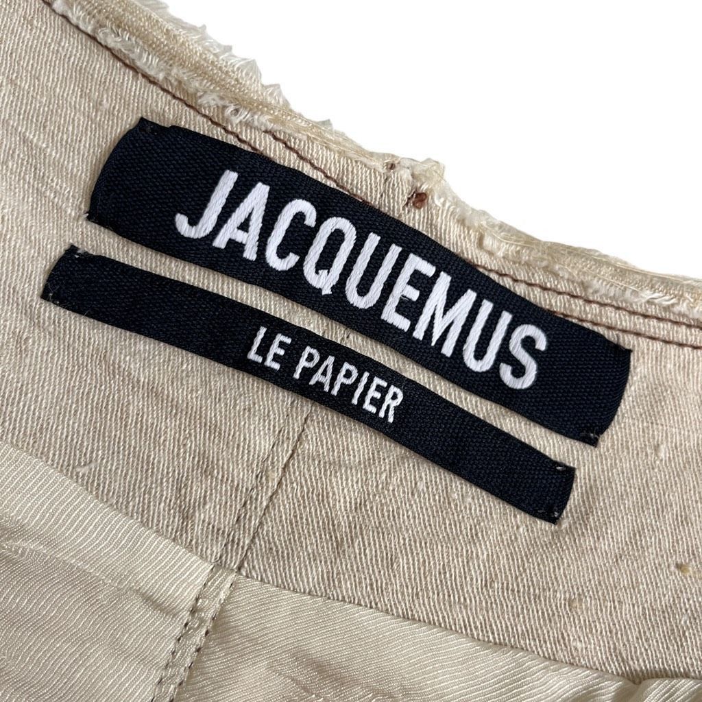 Jacquemus JACQUEMUS La Veste Camargue in Light Beige Size M / US 6-8 / IT 42-44 - 8 Thumbnail