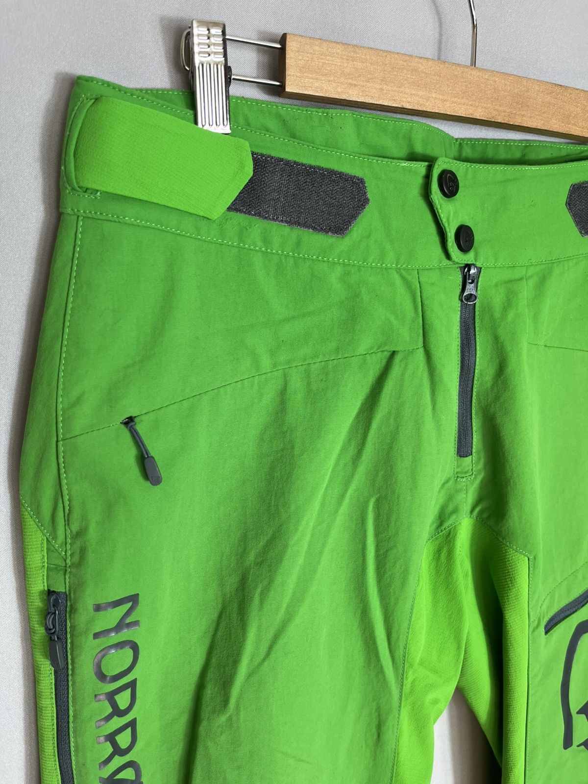 Norrona Norrona Fjora Flex1 Pants Mens Green Hiking Sportswear Size US 32 / EU 48 - 4 Thumbnail