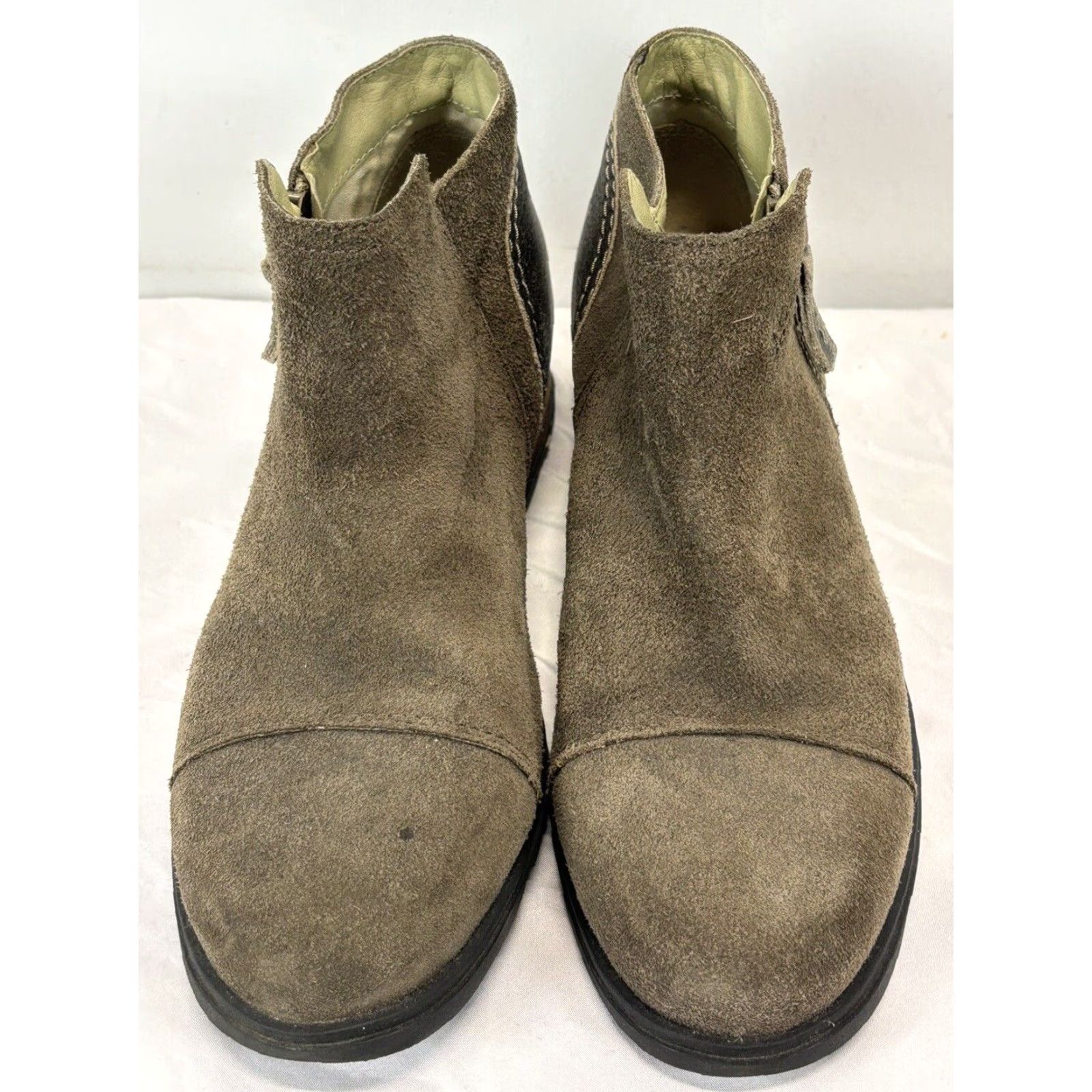 SOREL Sorel Major Low Bootie Women 9 US 40 EU Brown Suede Zip Ankle Casual Size US 9 / IT 39 - 3 Thumbnail