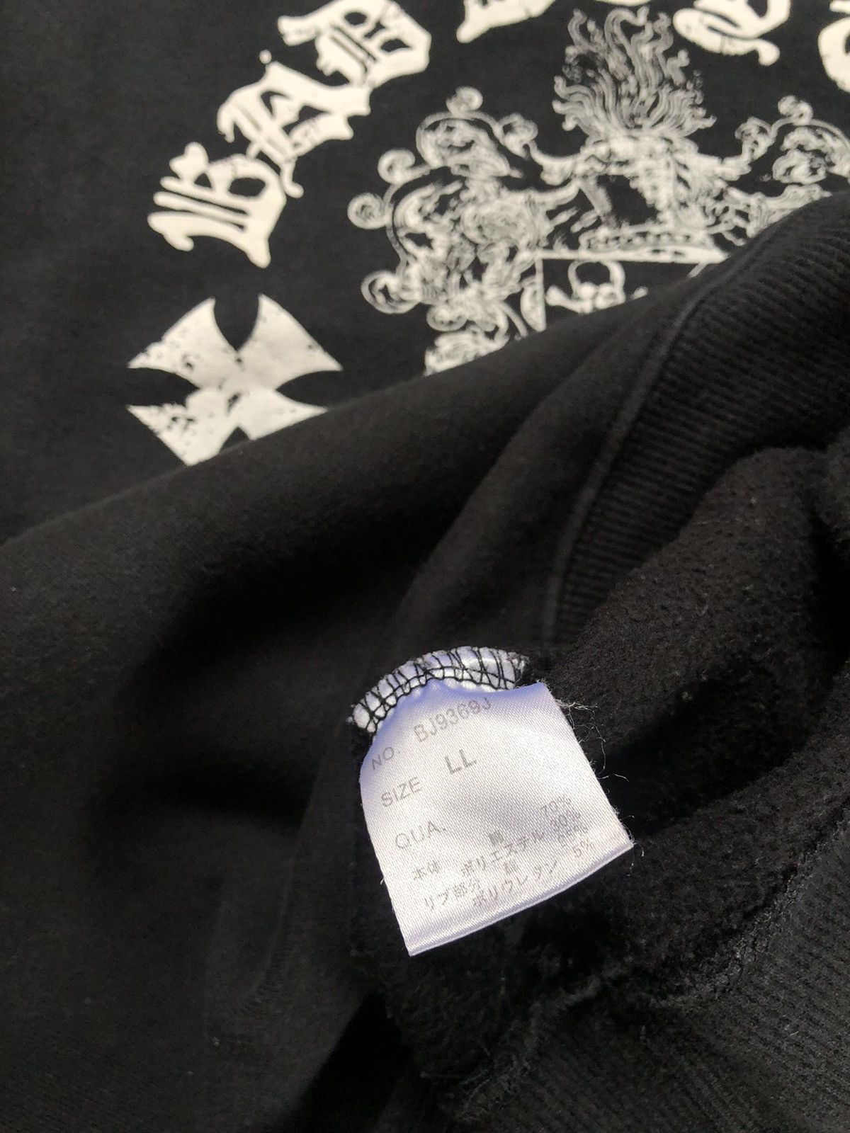 If Six Was Nine × Japanese Brand Bad Boy Sweatshirt Y2K Rare Size US L / EU 52-54 / 3 - 8 Thumbnail