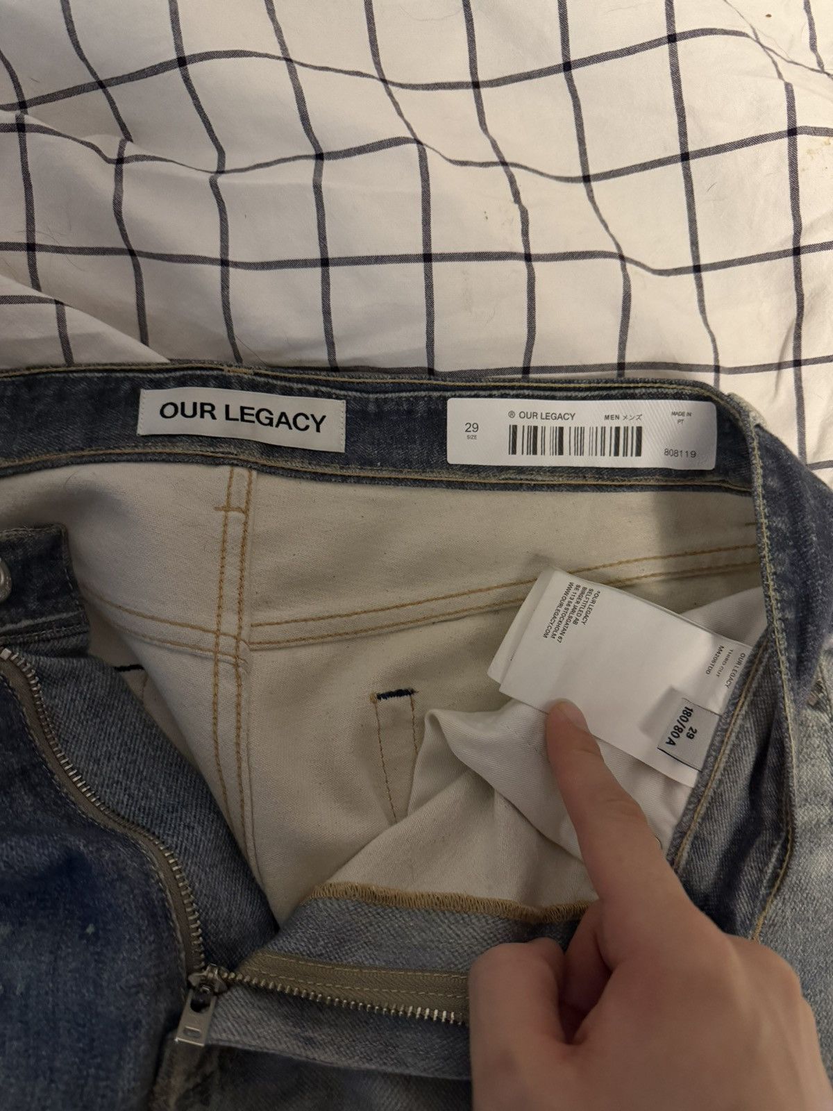 Our Legacy OUR LEGACY THIRD CUT, Digital Print, 29 Size US 29 - 4 Thumbnail