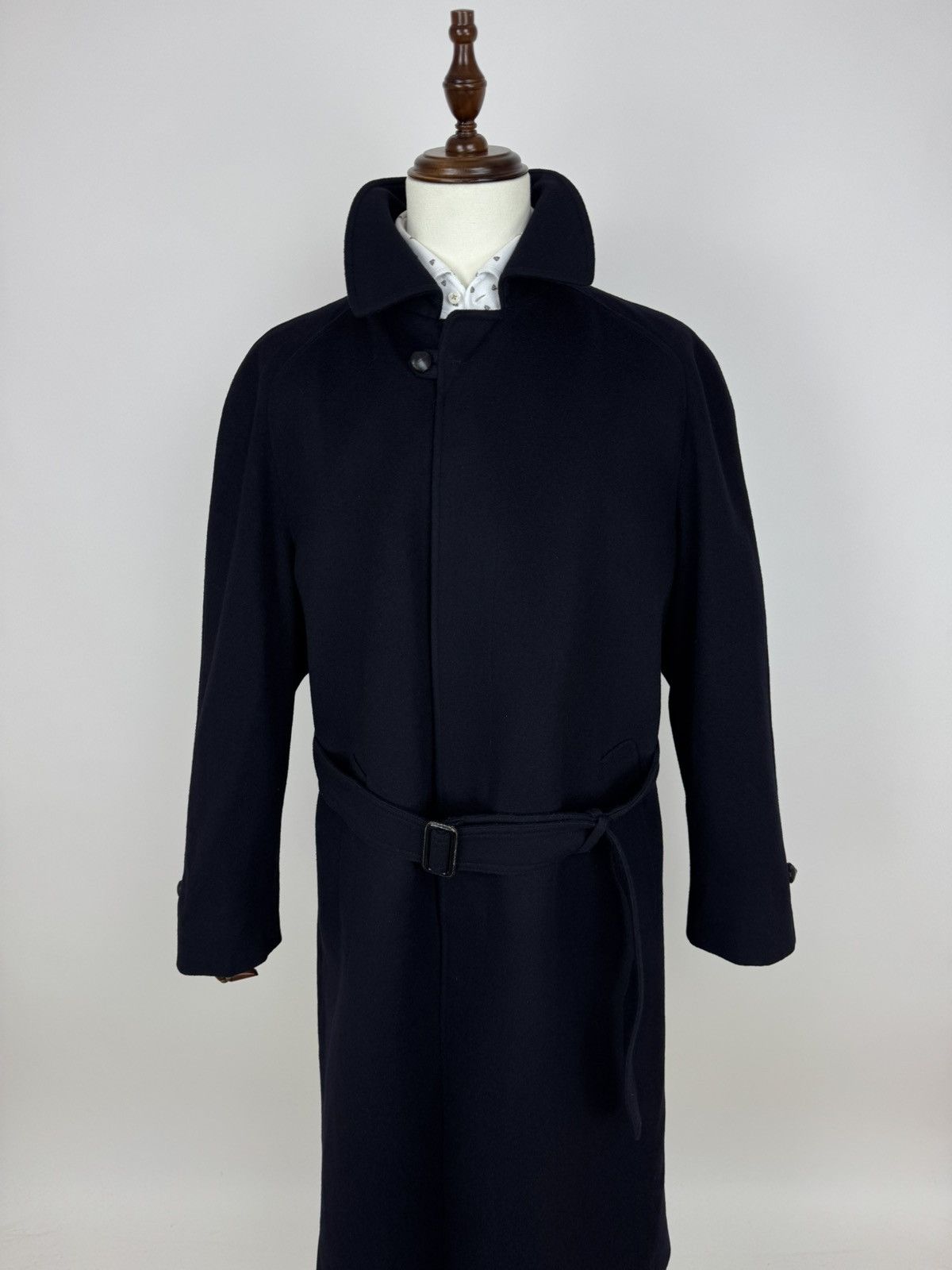 Bugatti Vintage Bugatti Wool Belted Trench Coat Mens Size 50 Size US M / EU 48-50 / 2 - 8 Thumbnail