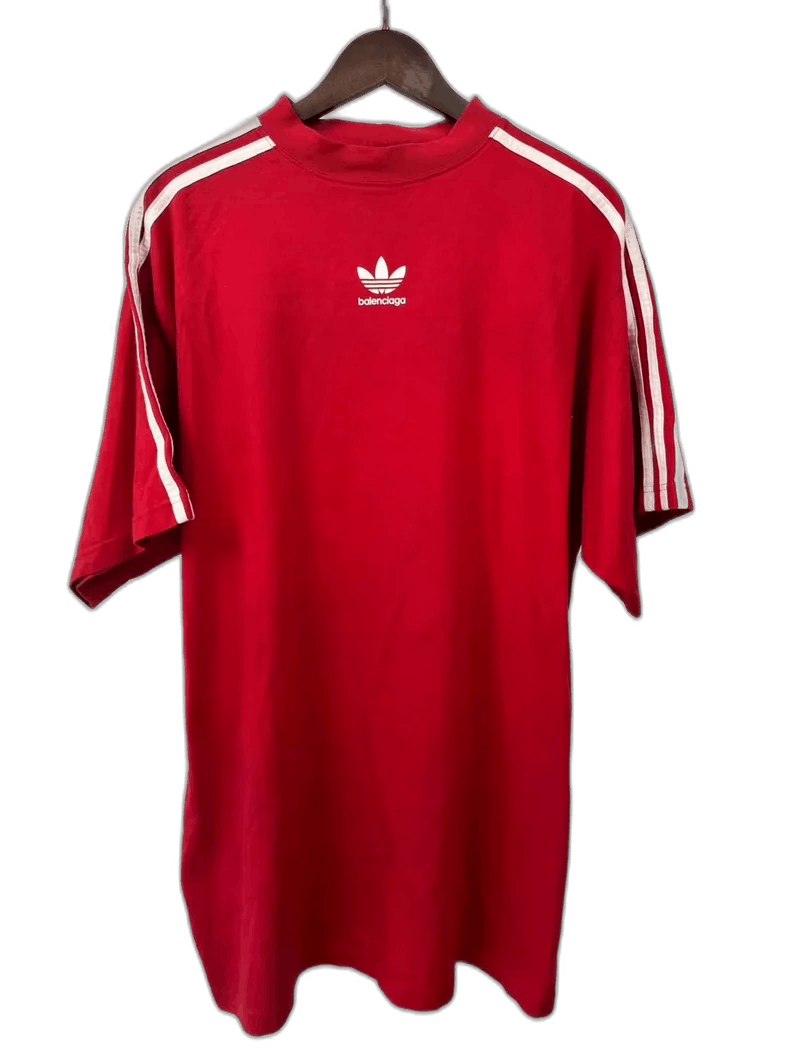 Balenciaga Balenciaga Red Short Sleeve Shirt-yf Size US M / EU 48-50 / 2 - 1 Thumbnail