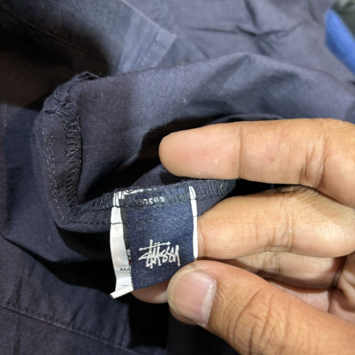 Stussy × Vintage Vintage Y2K STUSSY workshirt Size US M / EU 48-50 / 2 - 6 Thumbnail
