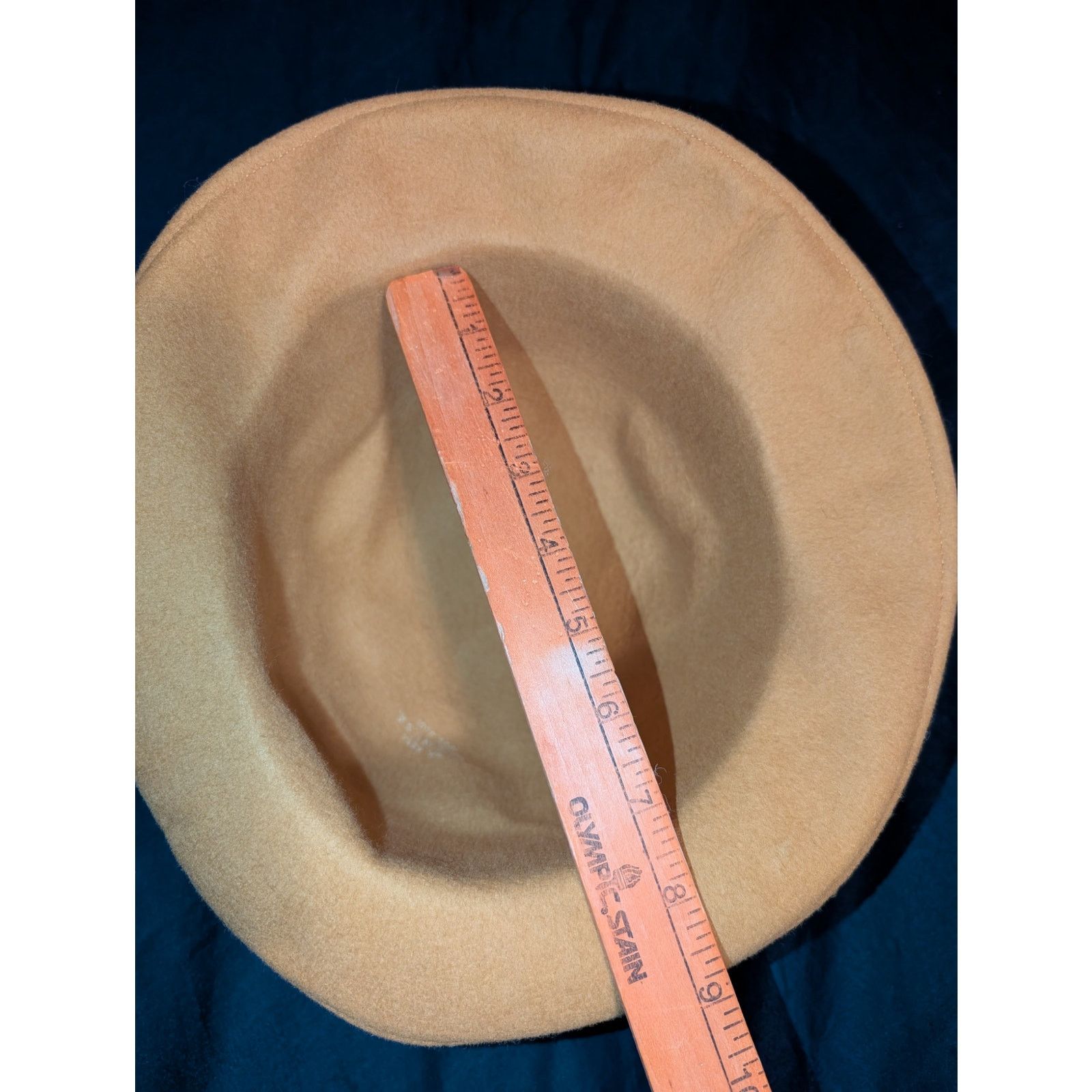 Other Vintage Wool Felt Bucket Church Lady Hat Med Womens USA made Size ONE SIZE - 6 Thumbnail