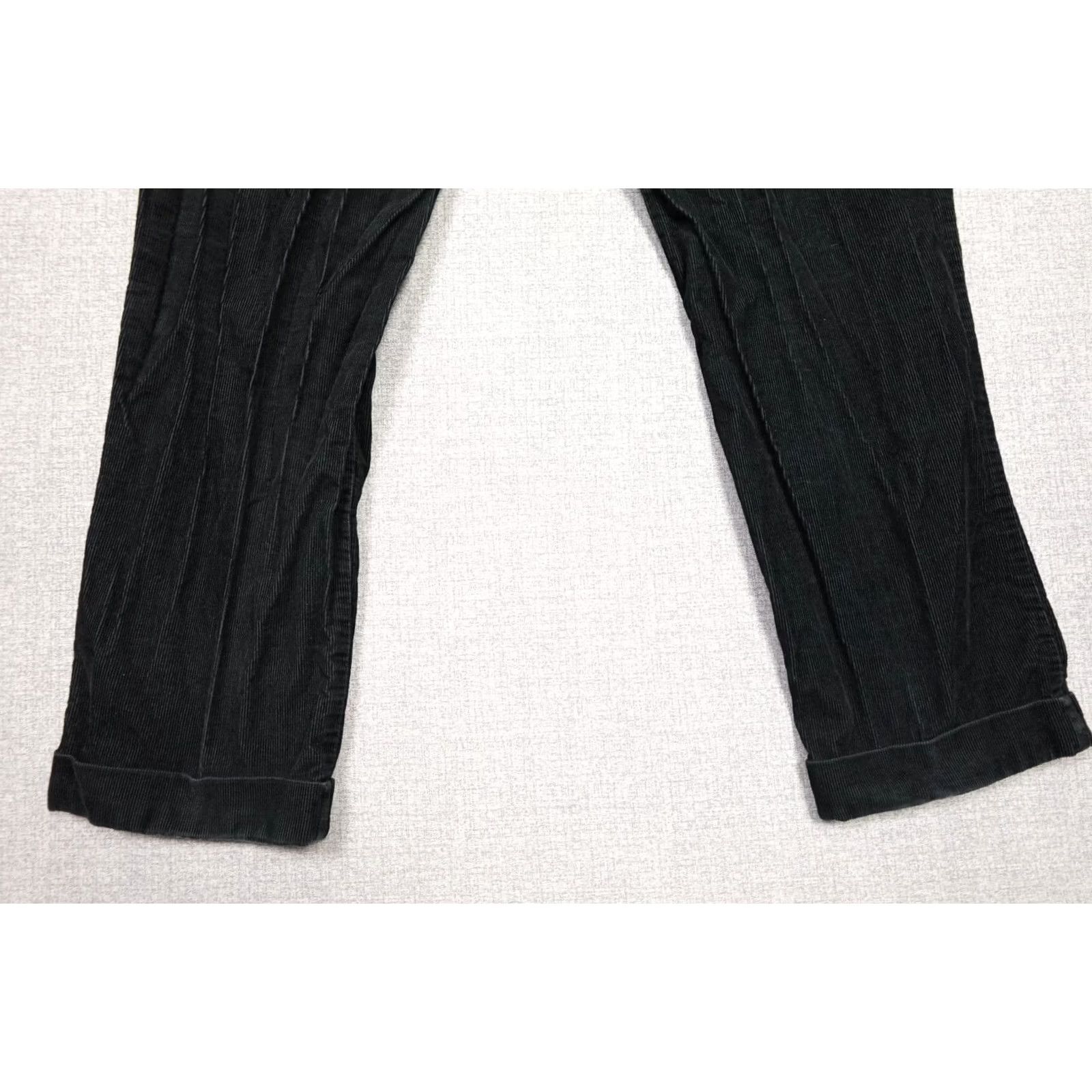 Polo Ralph Lauren VINTAGE Polo Ralph Lauren Pants Mens 40x32 Black Corduroy Chino Regular Fit Size US L / EU 52-54 / 3 - 6 Thumbnail