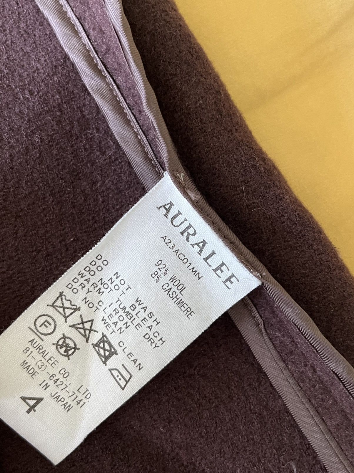 Auralee Auralee Washed Heavy Canvas Liner Coat Size US M / EU 48-50 / 2 - 20 Thumbnail