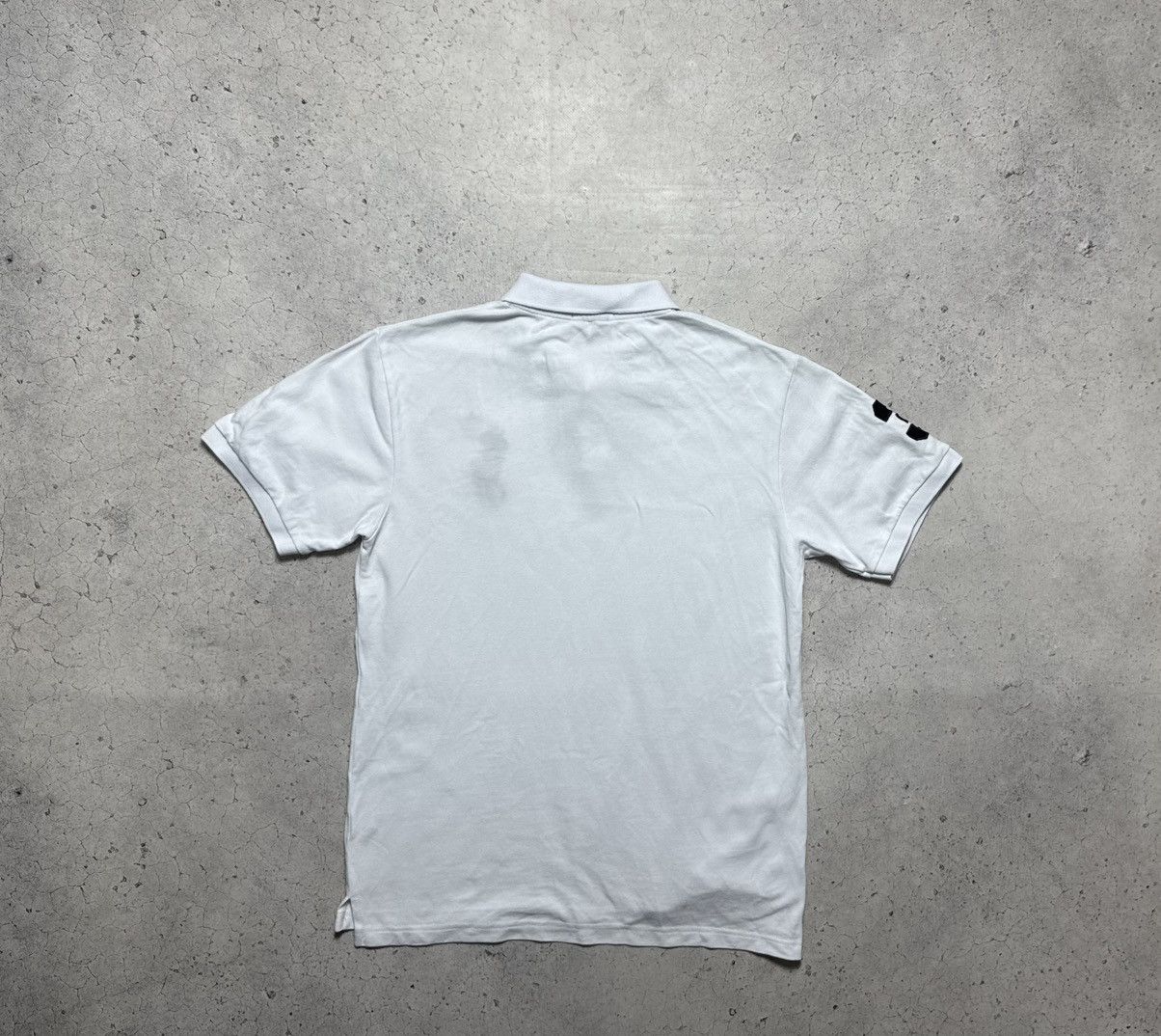 Polo Ralph Lauren Polo Ralph Lauren Vintage Polo Shirt Big Pony #3 PRL White Size US XL / EU 56 / 4 - 8 Thumbnail