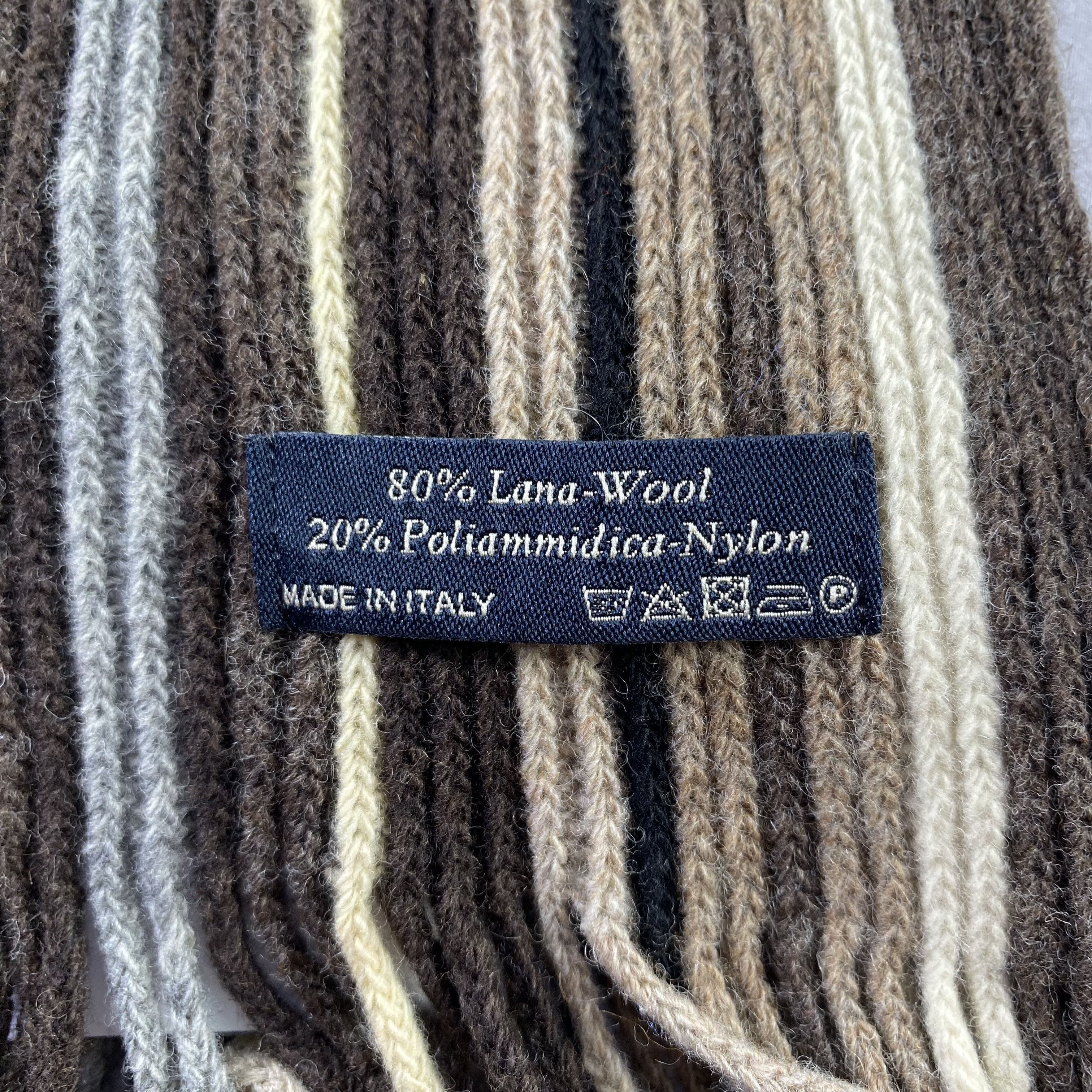 Japanese Brand × Takeo Kikuchi Takeo Kikuchi Scarf Neck Wrap Wool Muffler Size ONE SIZE - 5 Thumbnail