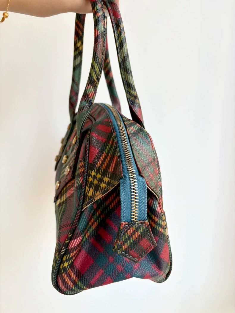 Vivienne Westwood Vivienne Westwood size os Colorful checkered handbag Size ONE SIZE - 3 Thumbnail