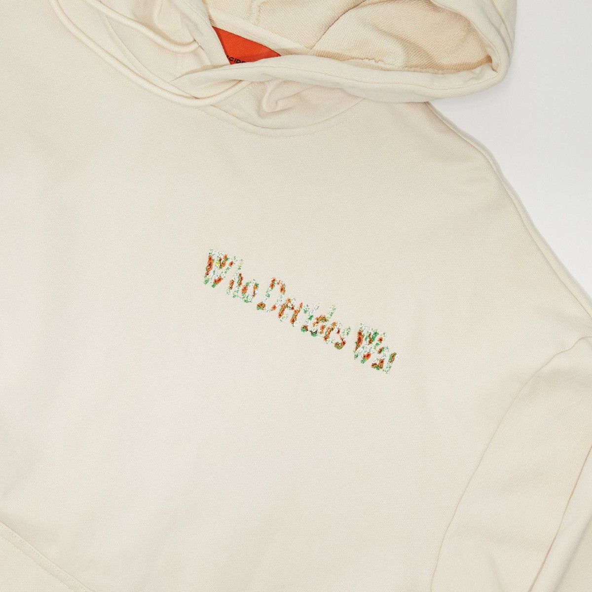 Who Decides War WHO DECIDES WAR EMBROIDERED BRUSHED COTTON HOODIE Size US L / EU 52-54 / 3 - 2 Thumbnail
