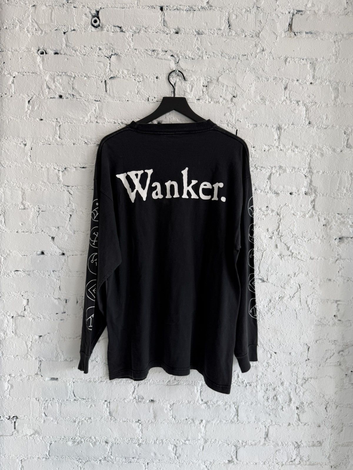 Vintage 1999 CRADLE OF FILTH ‘WANKER’ L/S TEE Size US XL / EU 56 / 4 - 3 Thumbnail