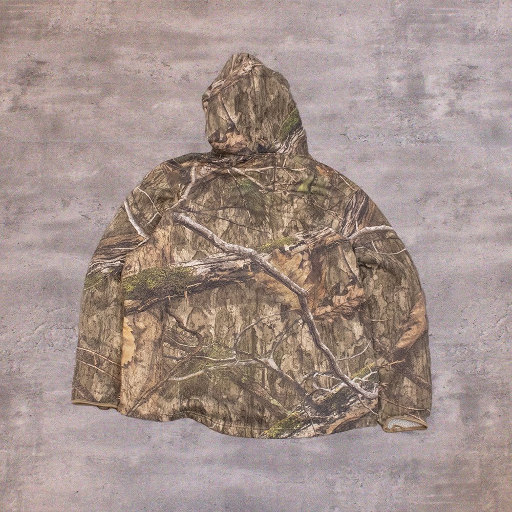 Mossy Oaks Y2K Style Mossy Oak Camo Zipper Pocket Oversize Hoodie Size US XXL / EU 58 / 5 - 2 Thumbnail