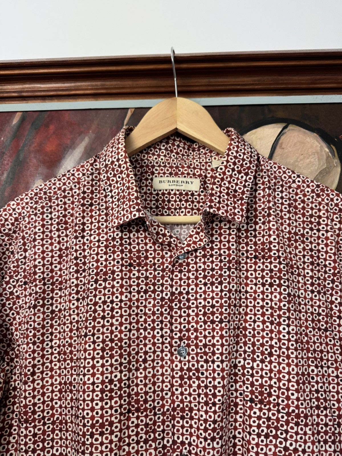 Burberry Burberry London Casual Button Up Shirt High Quality Print Size US L / EU 52-54 / 3 - 2 Thumbnail