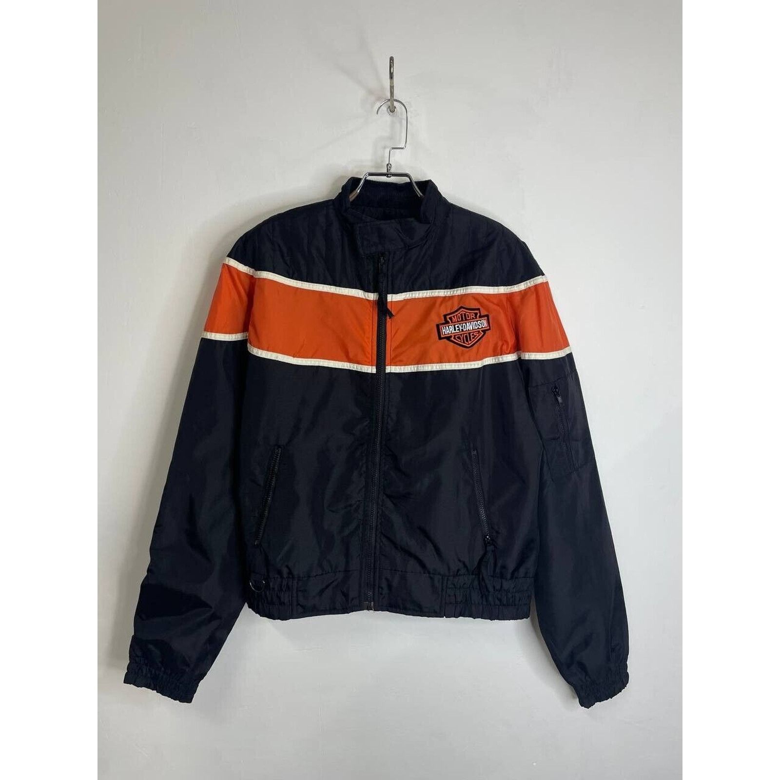 Harley Davidson × Vintage Vintage Harley-Davidson Biker Jacket Waterproof Size M Size US M / EU 48-50 / 2 - 1 Thumbnail